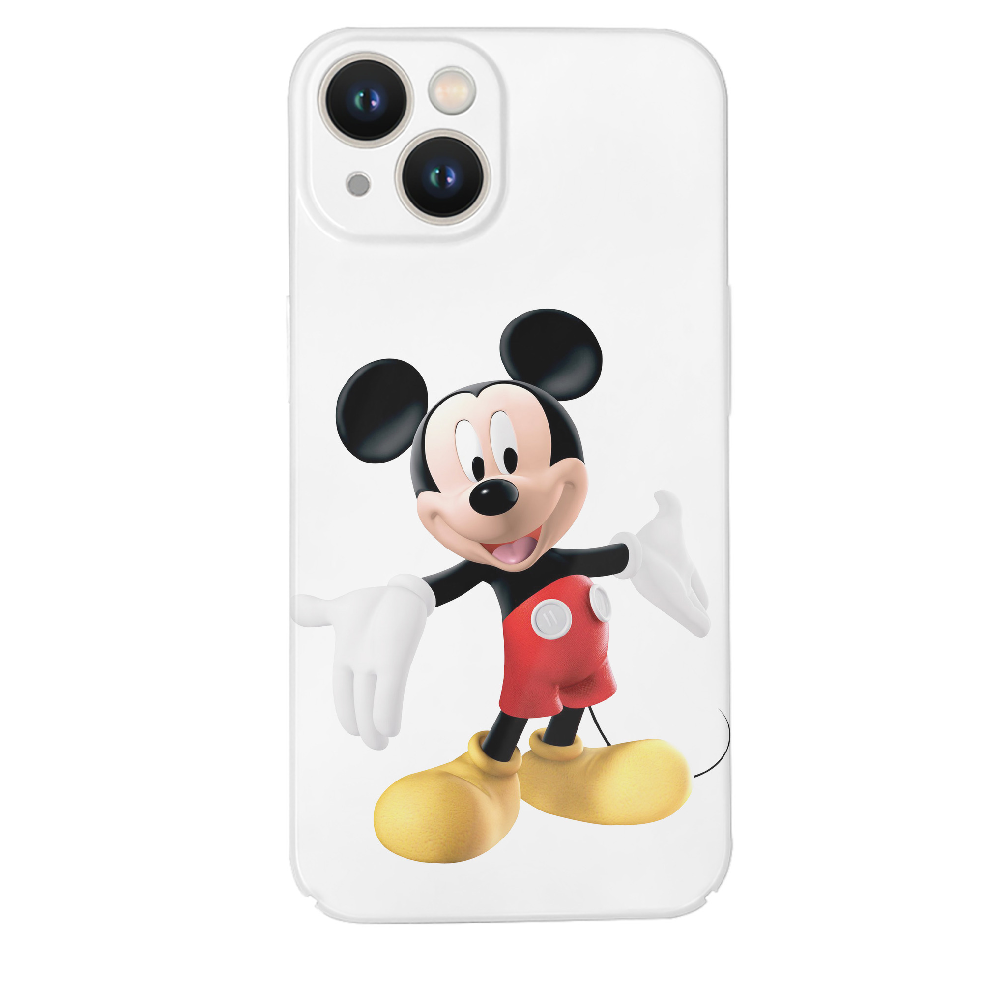 （画像用） ミッキーマウス Mickey Mouse 【iPhone 14シリーズ対応】ハードケース