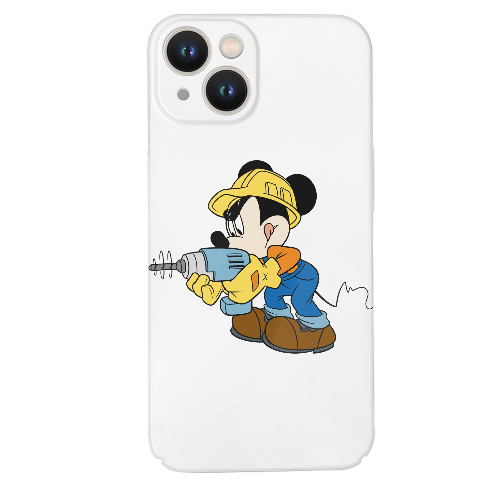 （画像用） ミッキーマウス Mickey Mouse 【iPhone 14シリーズ対応】ハードケース