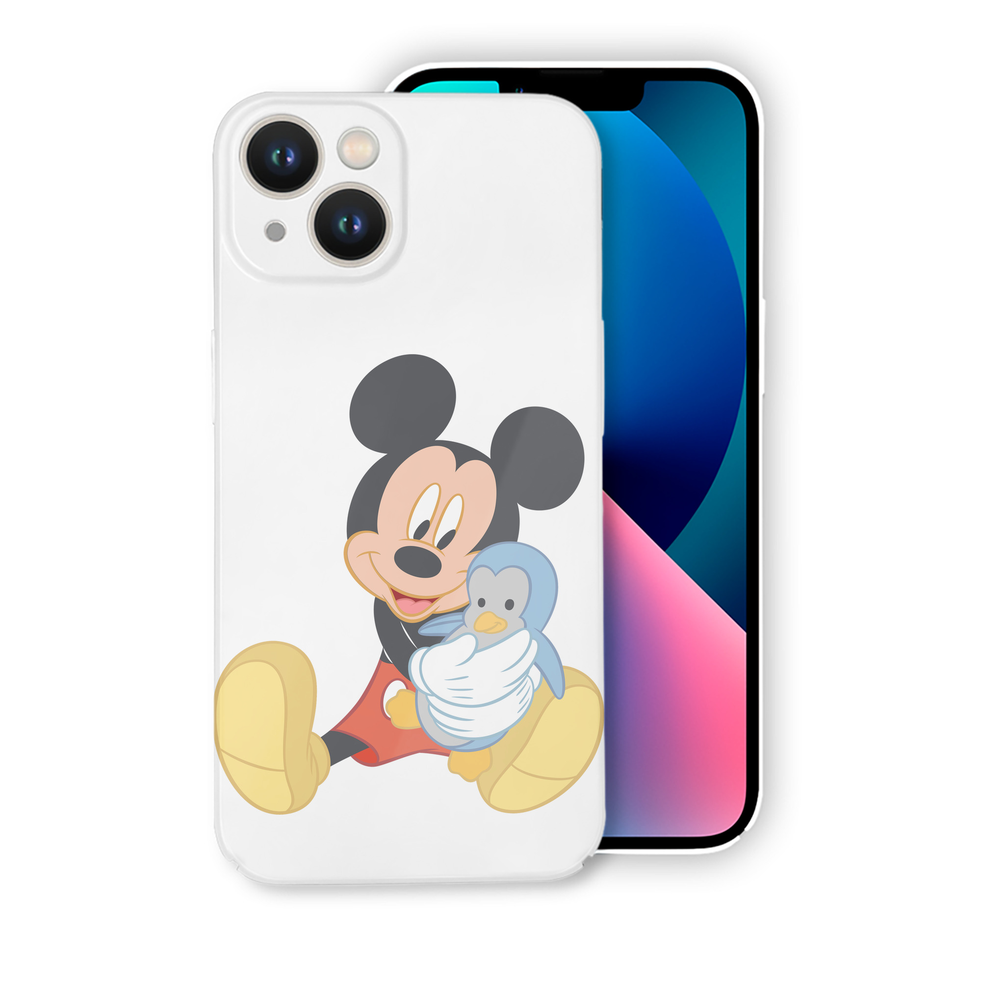 （画像用） ミッキーマウス Mickey Mouse 【iPhone 14シリーズ対応】ハードケース