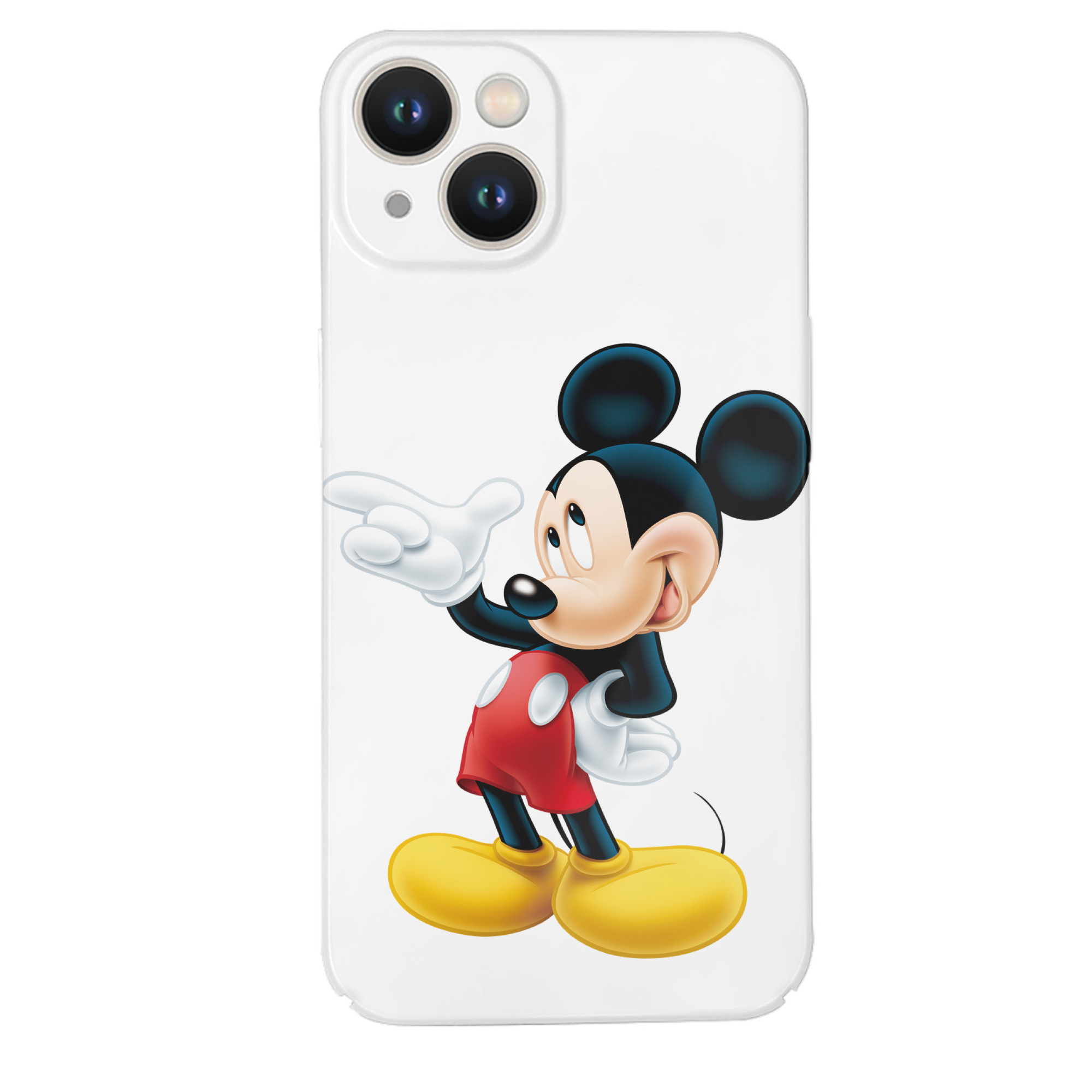 （画像用） ミッキーマウス Mickey Mouse 【iPhone 14シリーズ対応】ハードケース