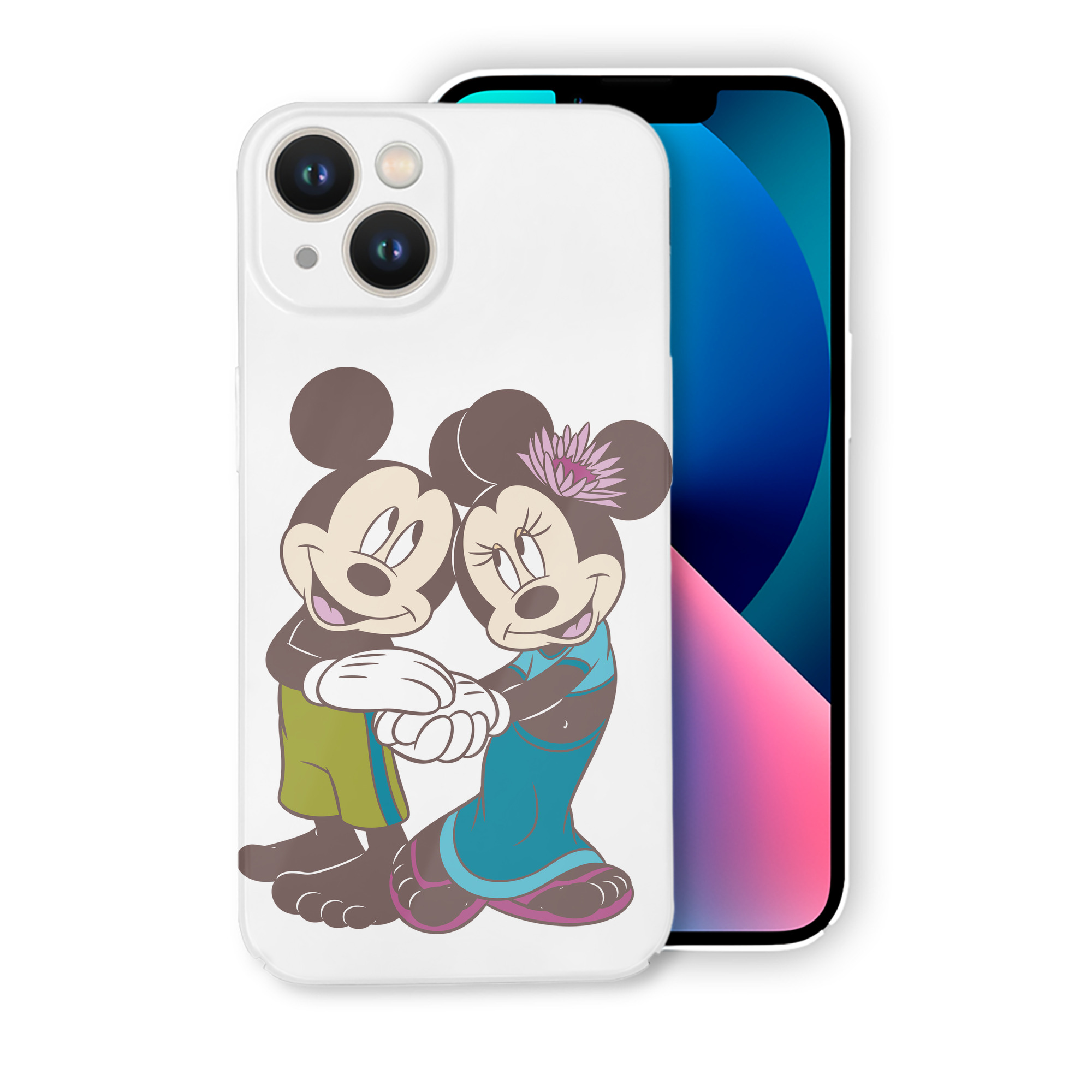 （画像用） ミッキーマウス Mickey Mouse 【iPhone 14シリーズ対応】ハードケース