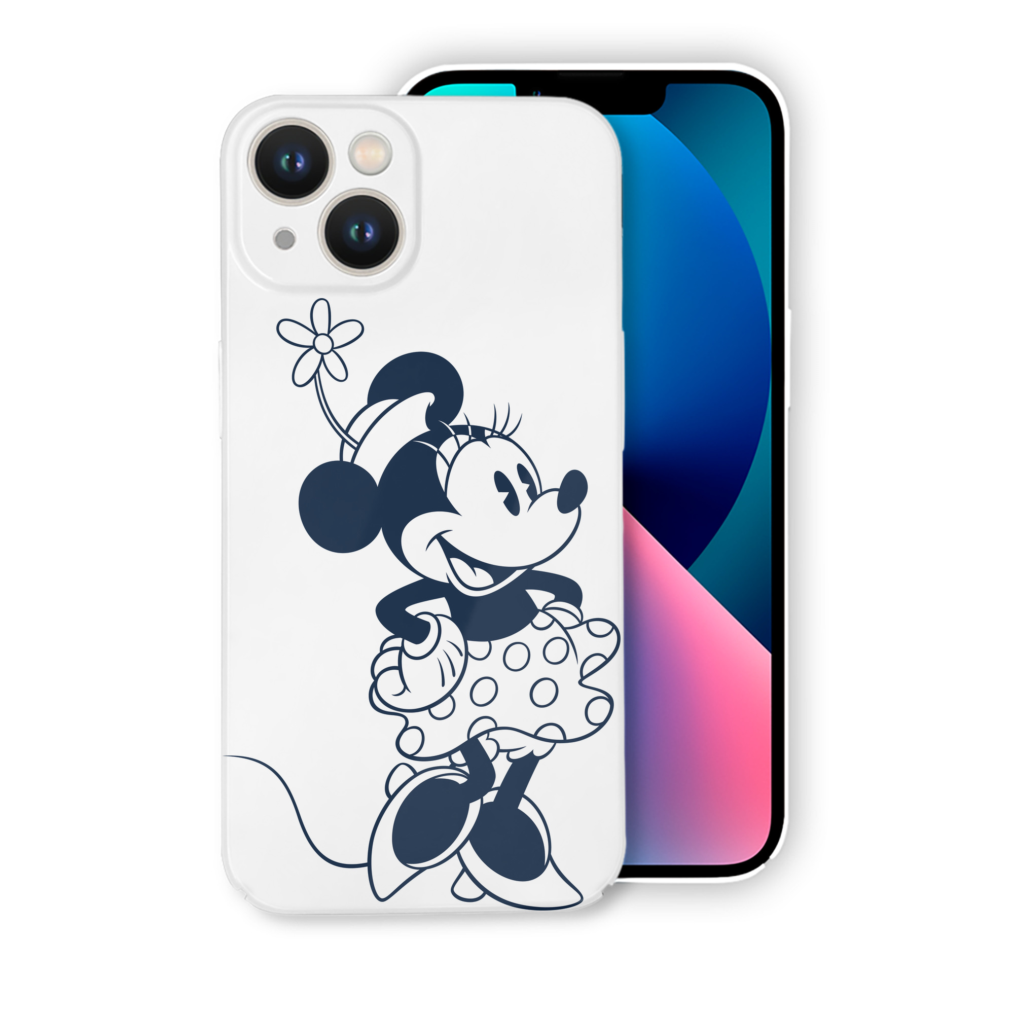 （画像用） ミッキーマウス Mickey Mouse 【iPhone 14シリーズ対応】ハードケース