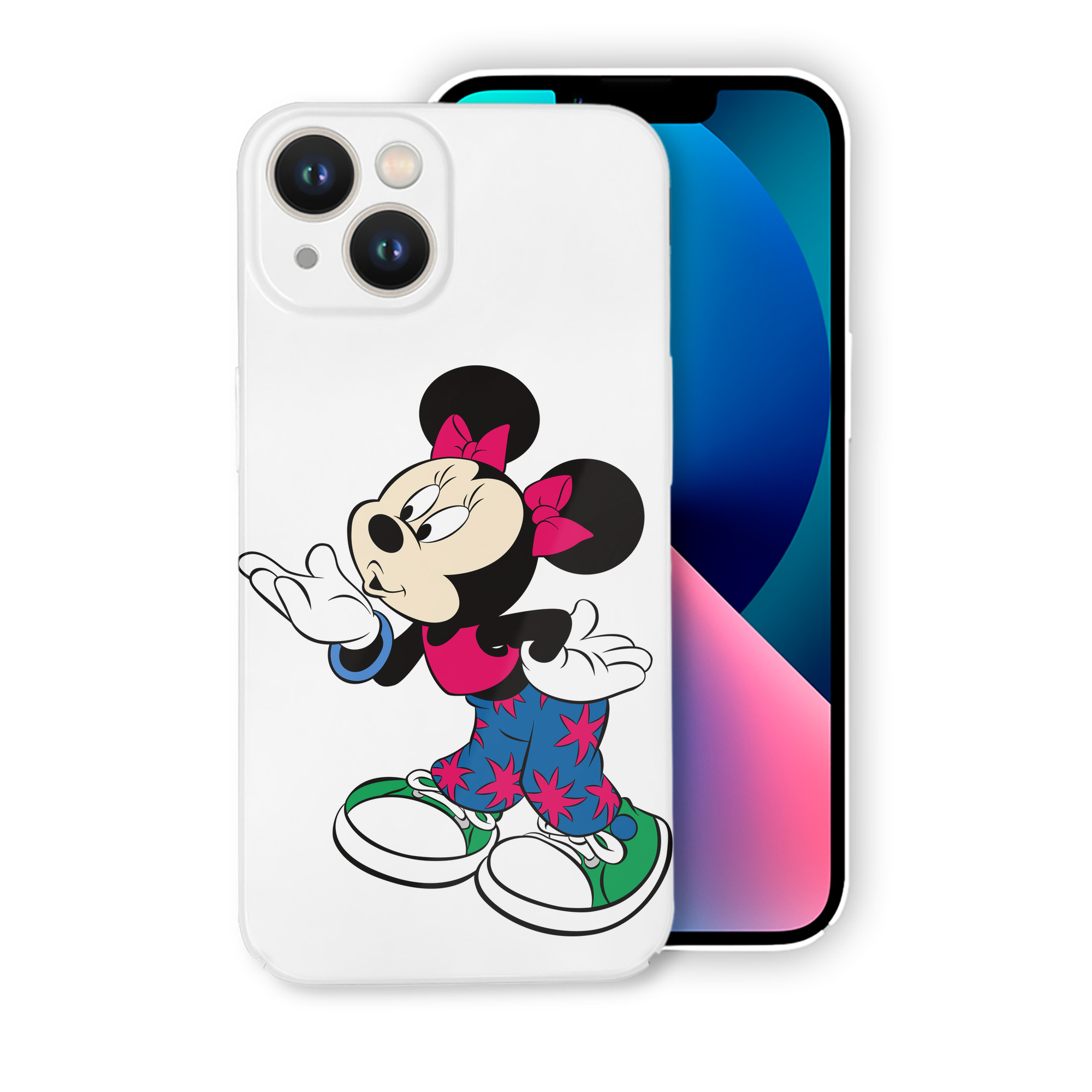 （画像用） ミッキーマウス Mickey Mouse 【iPhone 14シリーズ対応】ハードケース