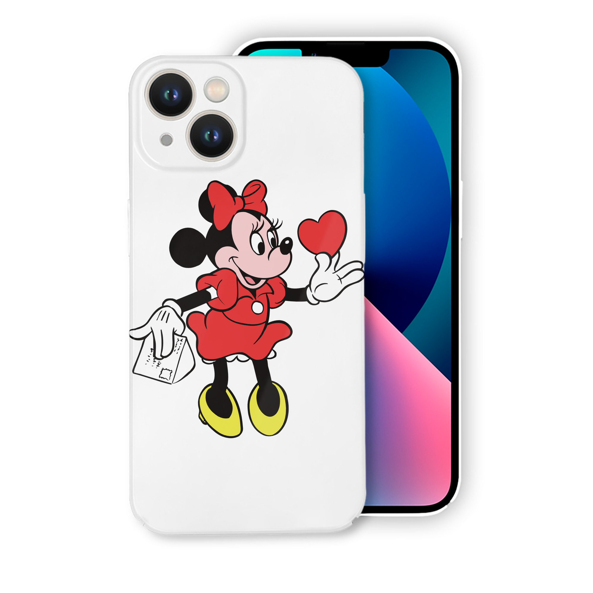 （画像用） ミッキーマウス Mickey Mouse 【iPhone 14シリーズ対応】ハードケース