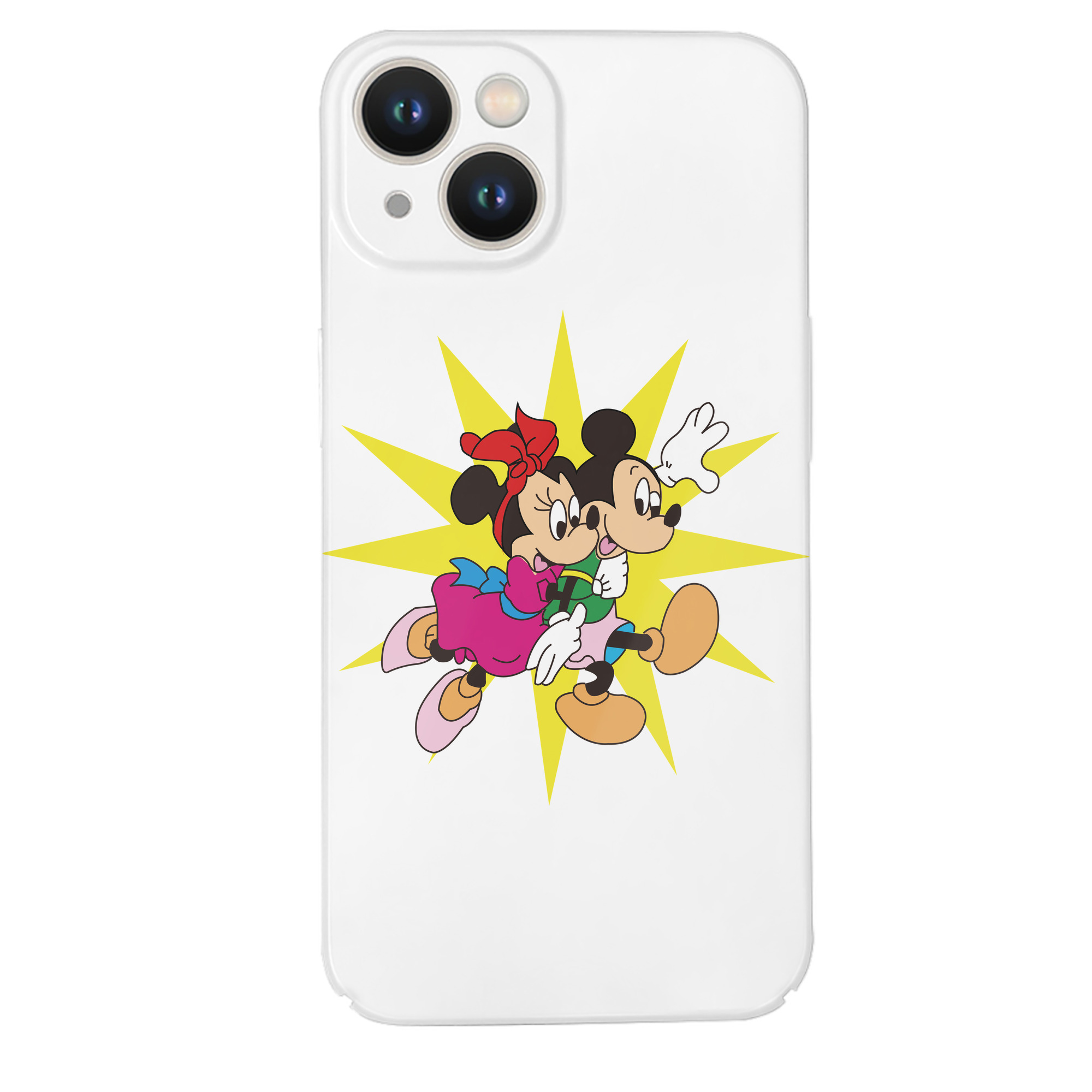 （画像用） ミッキーマウス Mickey Mouse 【iPhone 14シリーズ対応】ハードケース