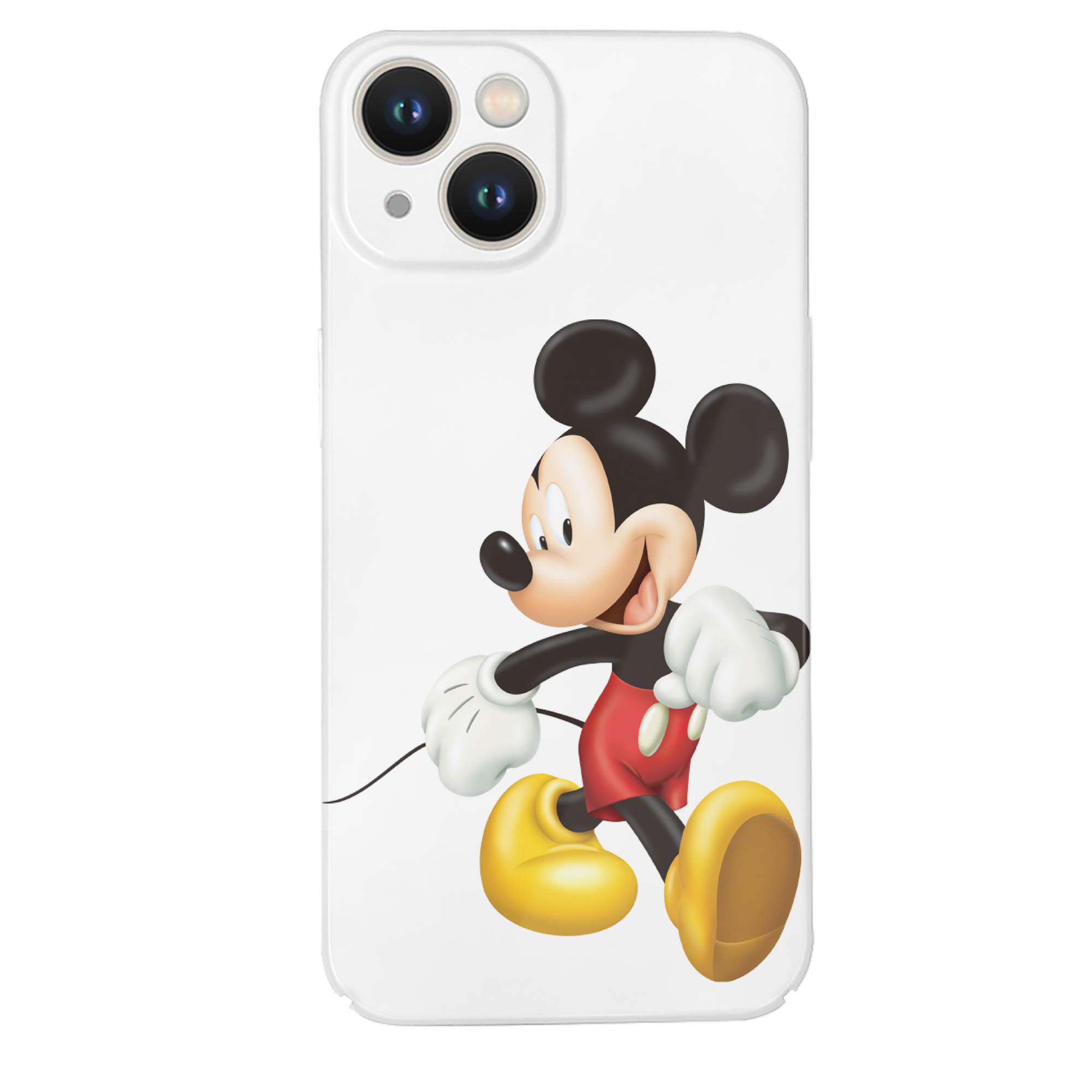 （画像用） ミッキーマウス Mickey Mouse 【iPhone 14シリーズ対応】ハードケース