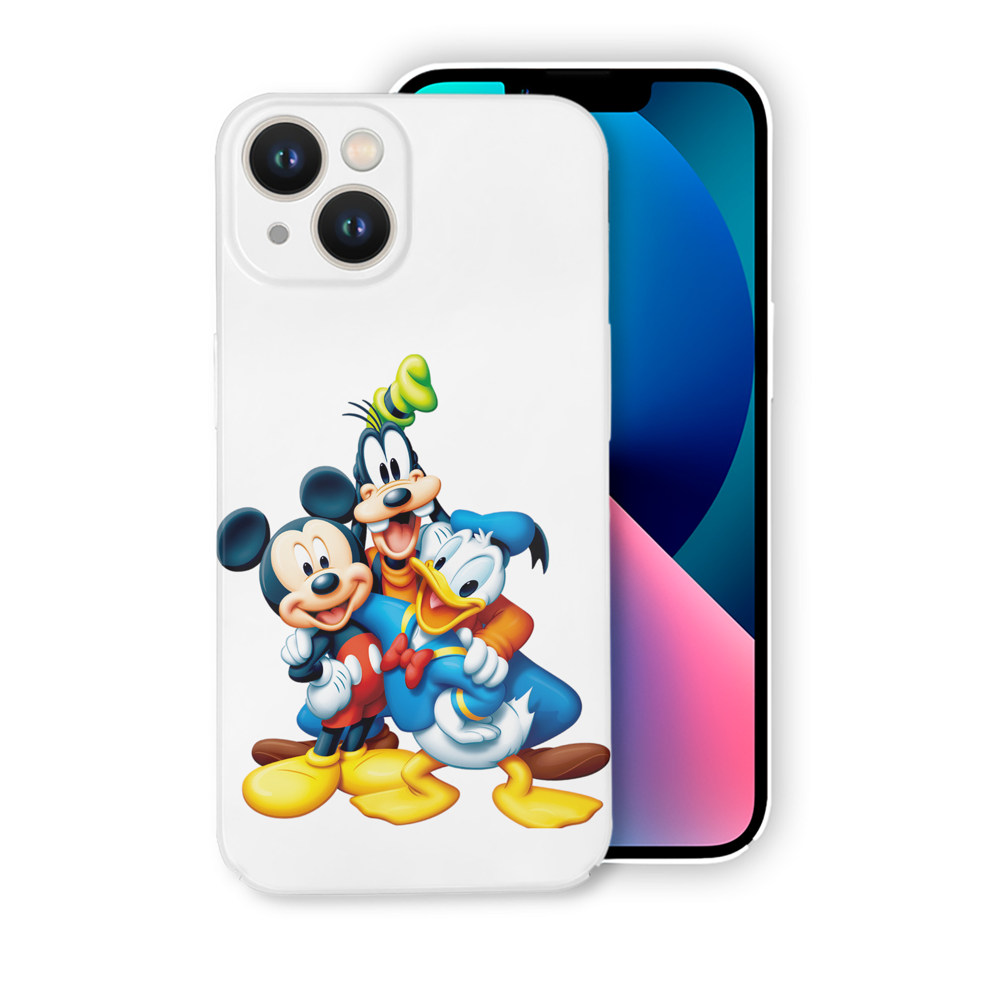 （画像用） ミッキーマウス Mickey Mouse 【iPhone 14シリーズ対応】ハードケース