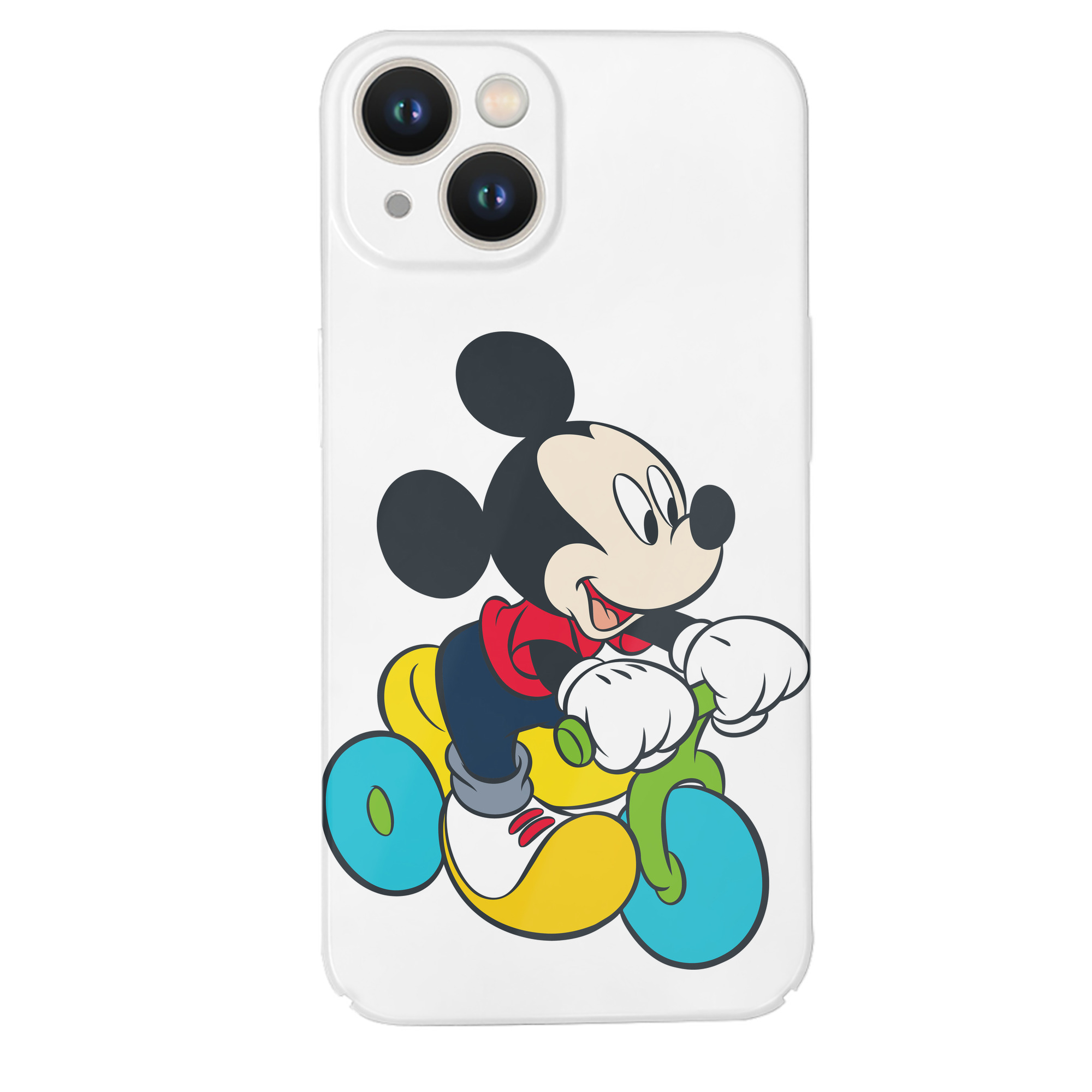 （画像用） ミッキーマウス Mickey Mouse 【iPhone 14シリーズ対応】ハードケース