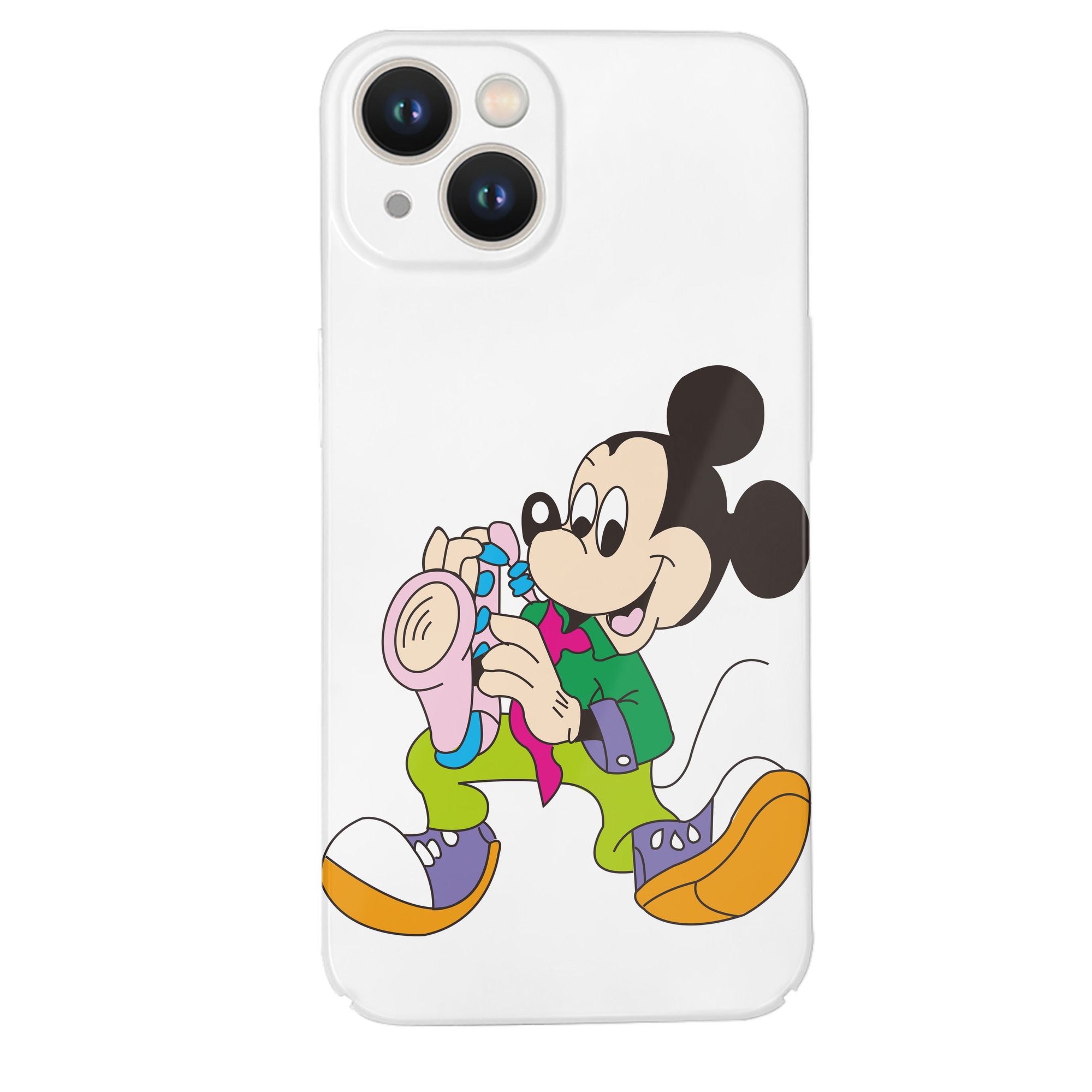 （画像用） ミッキーマウス Mickey Mouse 【iPhone 14シリーズ対応】ハードケース