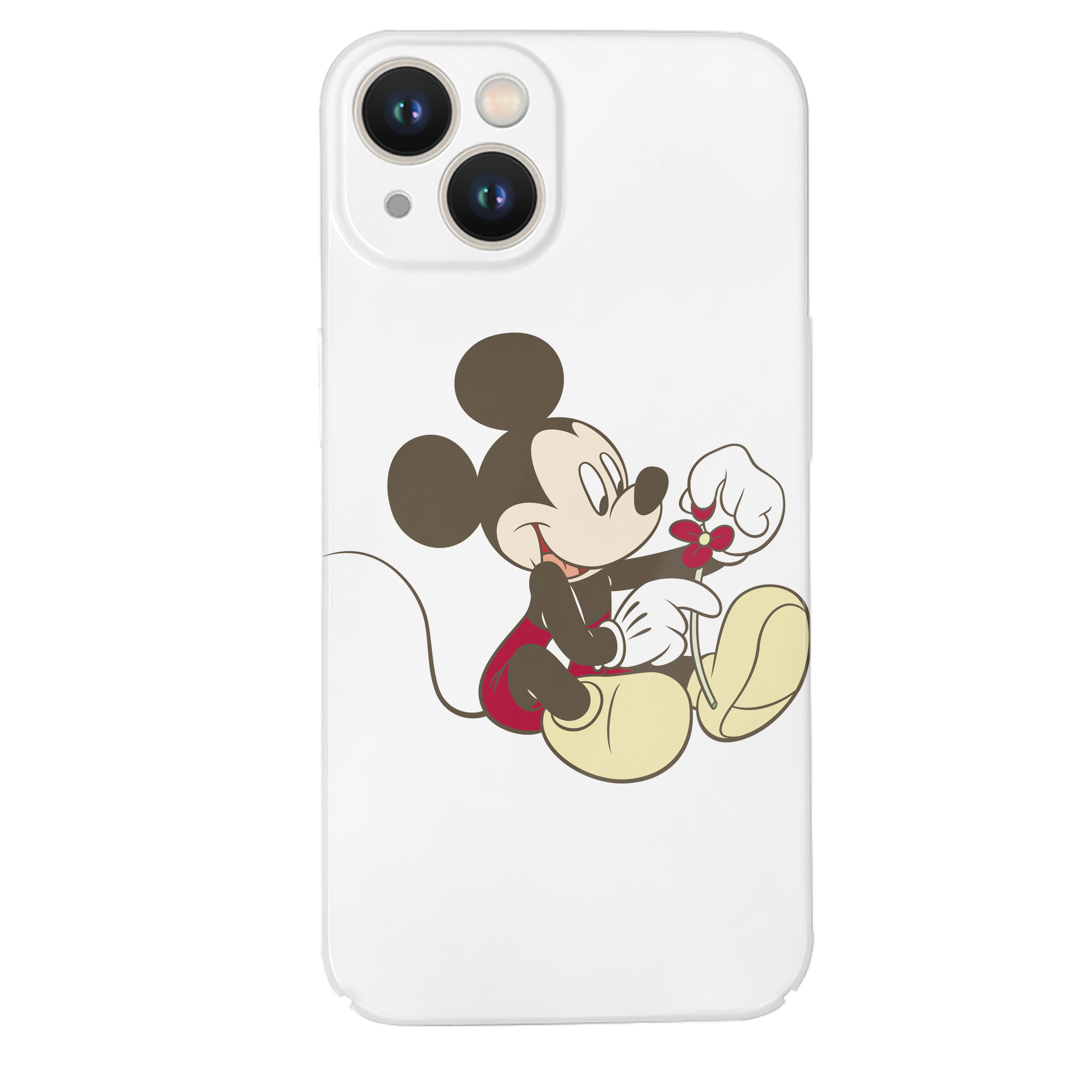 （画像用） ミッキーマウス Mickey Mouse 【iPhone 14シリーズ対応】ハードケース