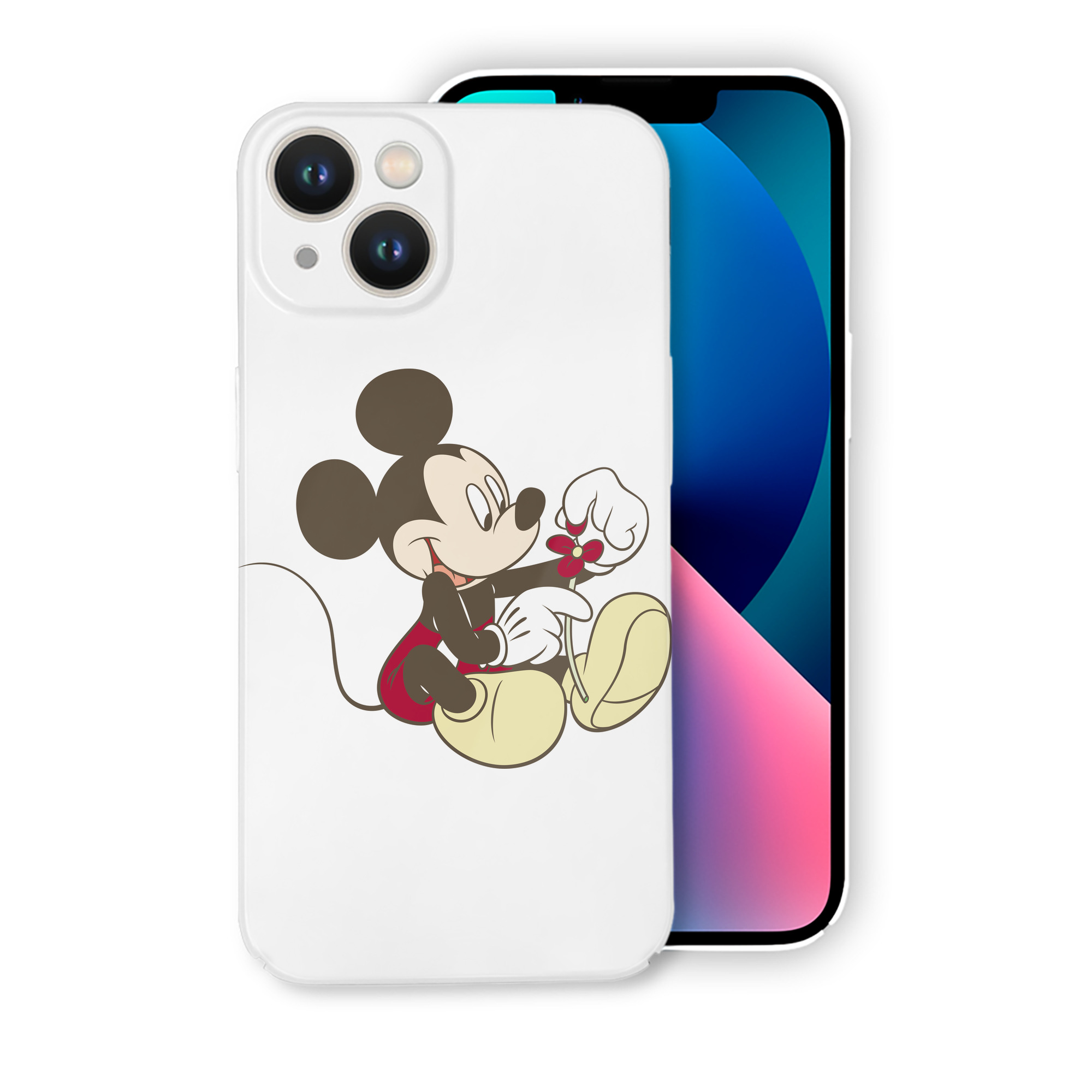 （画像用） ミッキーマウス Mickey Mouse 【iPhone 14シリーズ対応】ハードケース