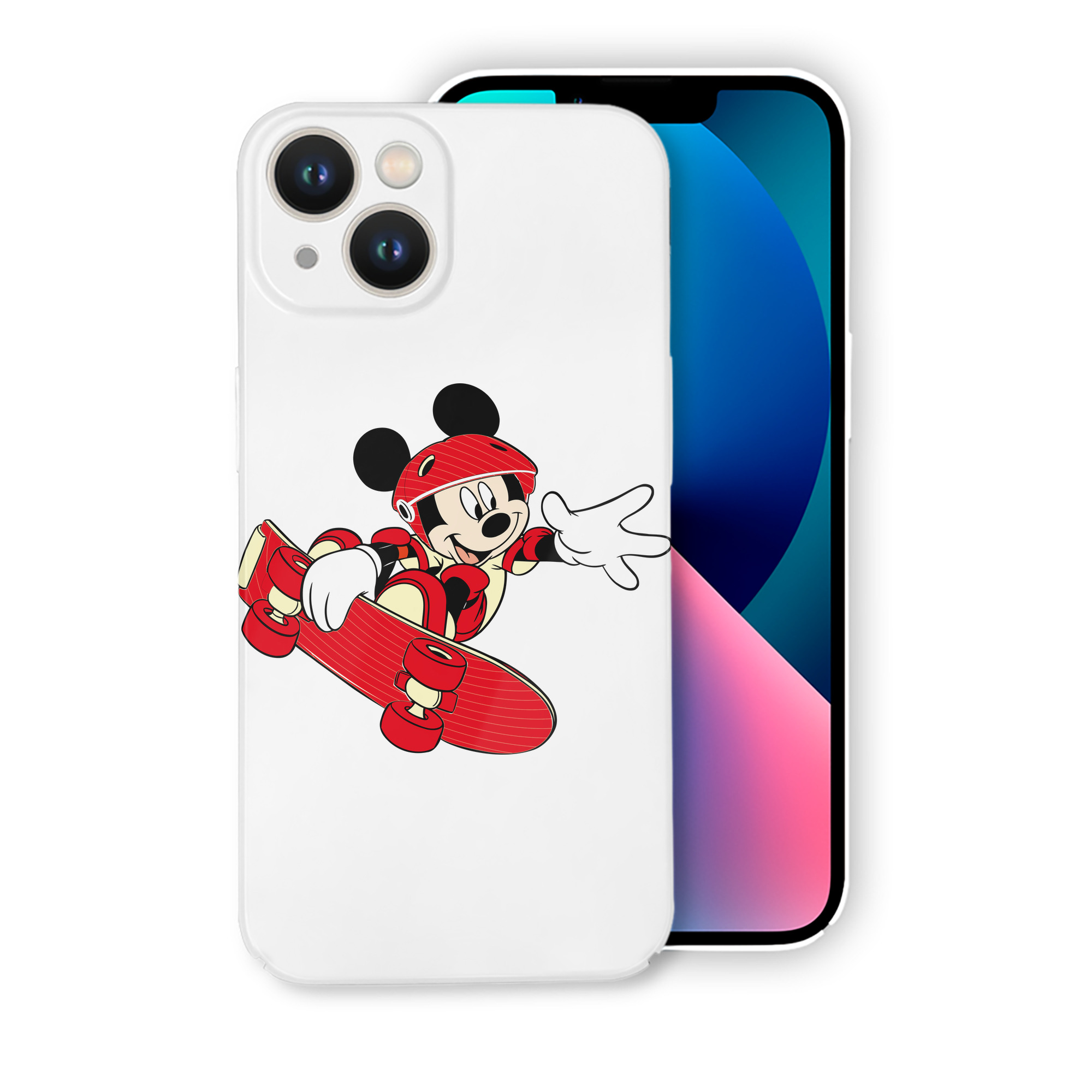 （画像用） ミッキーマウス Mickey Mouse 【iPhone 14シリーズ対応】ハードケース