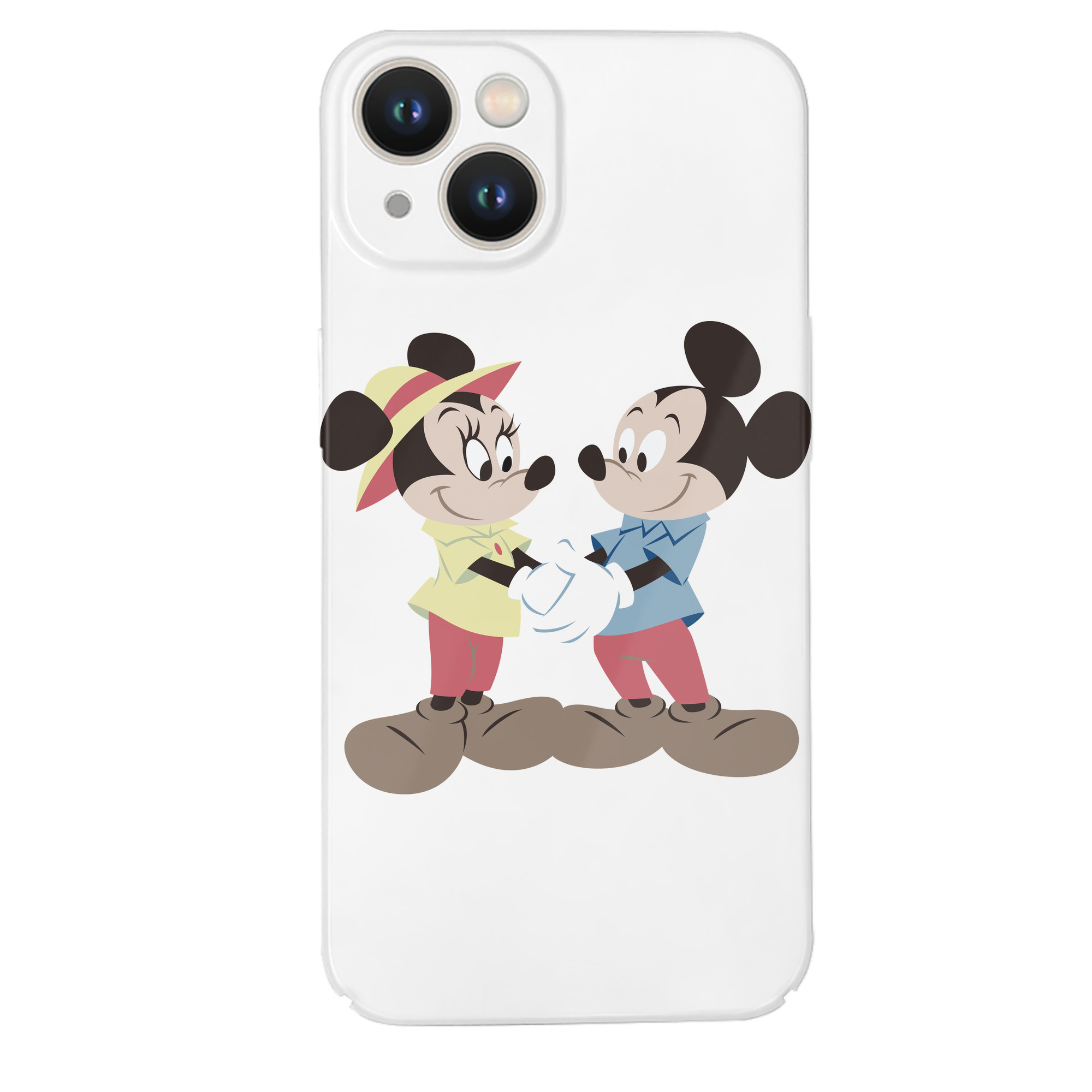 （画像用） ミッキーマウス Mickey Mouse 【iPhone 14シリーズ対応】ハードケース