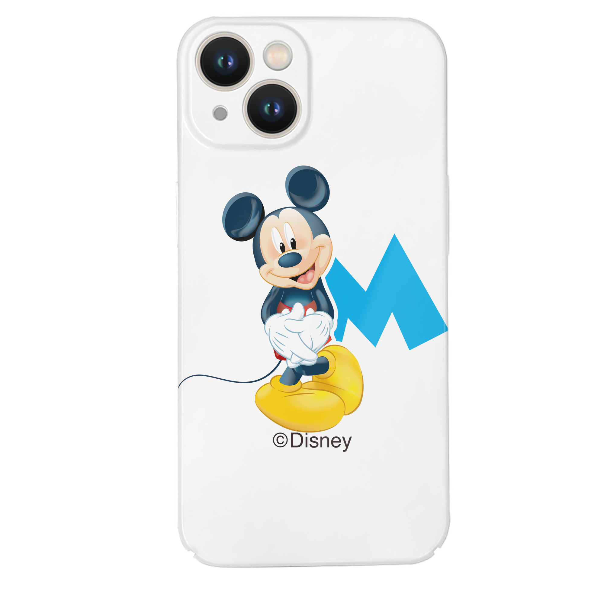 （画像用） ミッキーマウス Mickey Mouse 【iPhone 14シリーズ対応】ハードケース