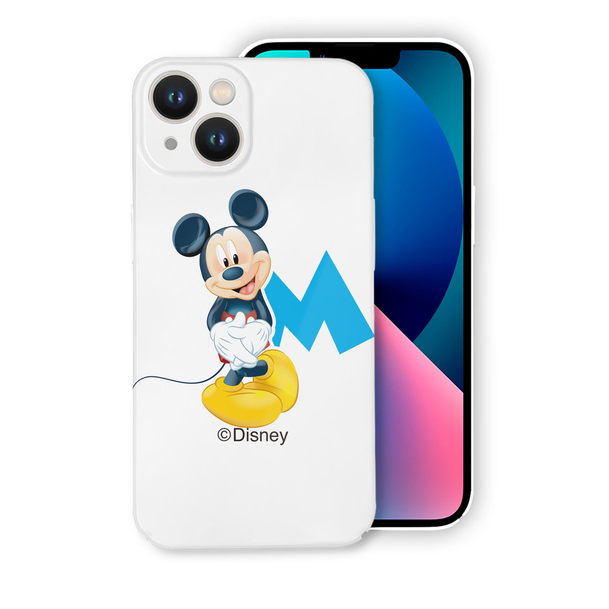 （画像用） ミッキーマウス Mickey Mouse 【iPhone 14シリーズ対応】ハードケース