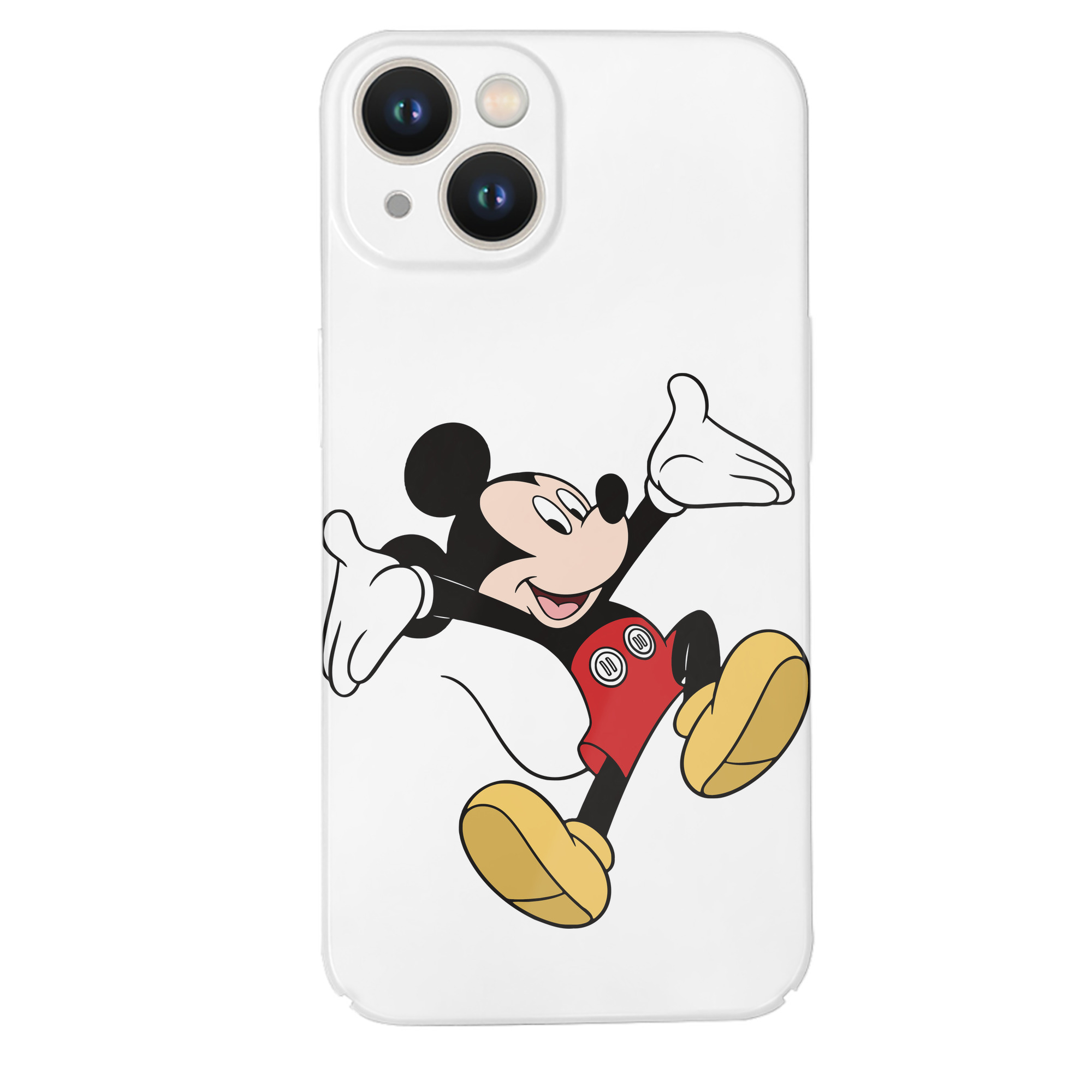 （画像用） ミッキーマウス Mickey Mouse 【iPhone 14シリーズ対応】ハードケース