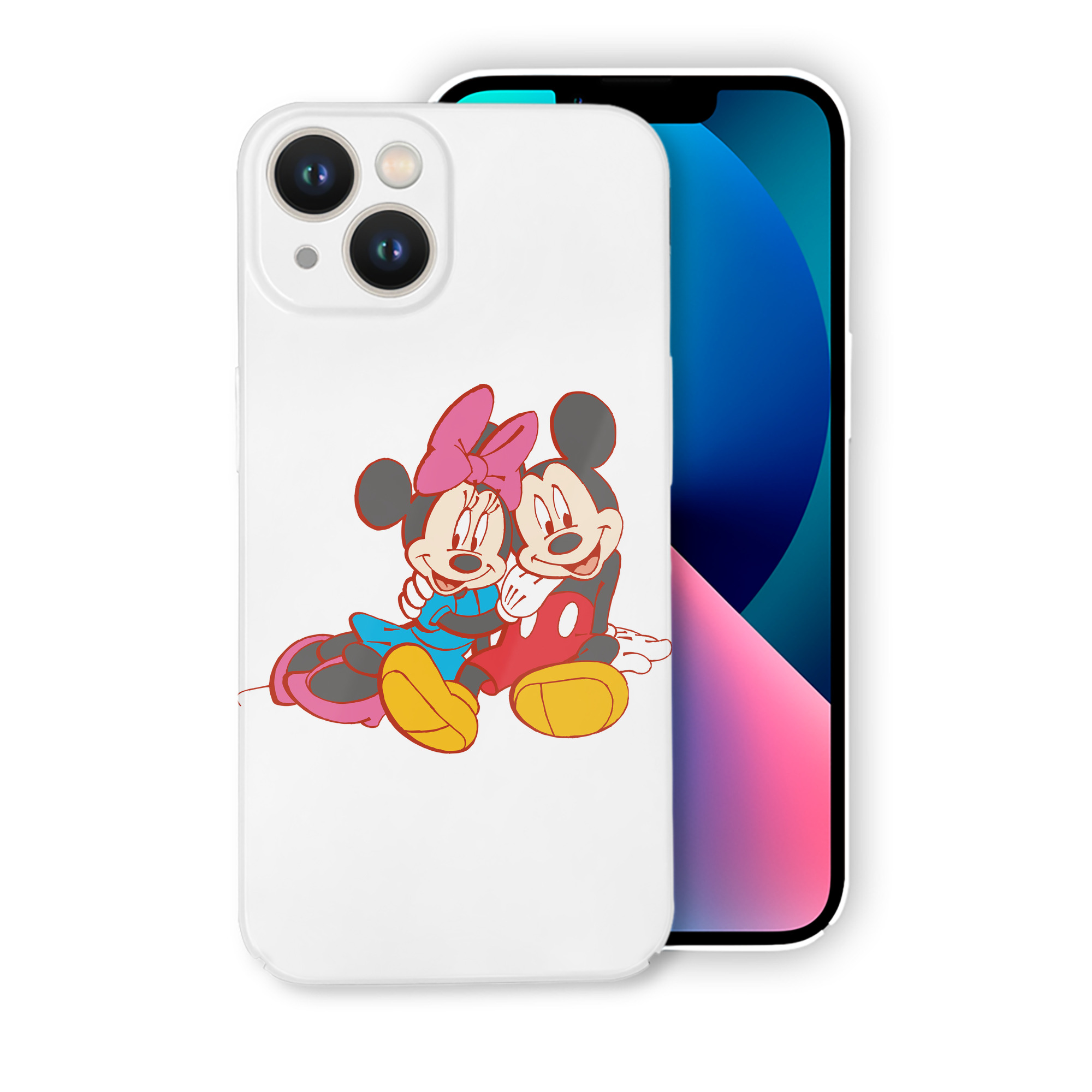 （画像用） ミッキーマウス Mickey Mouse 【iPhone 14シリーズ対応】ハードケース