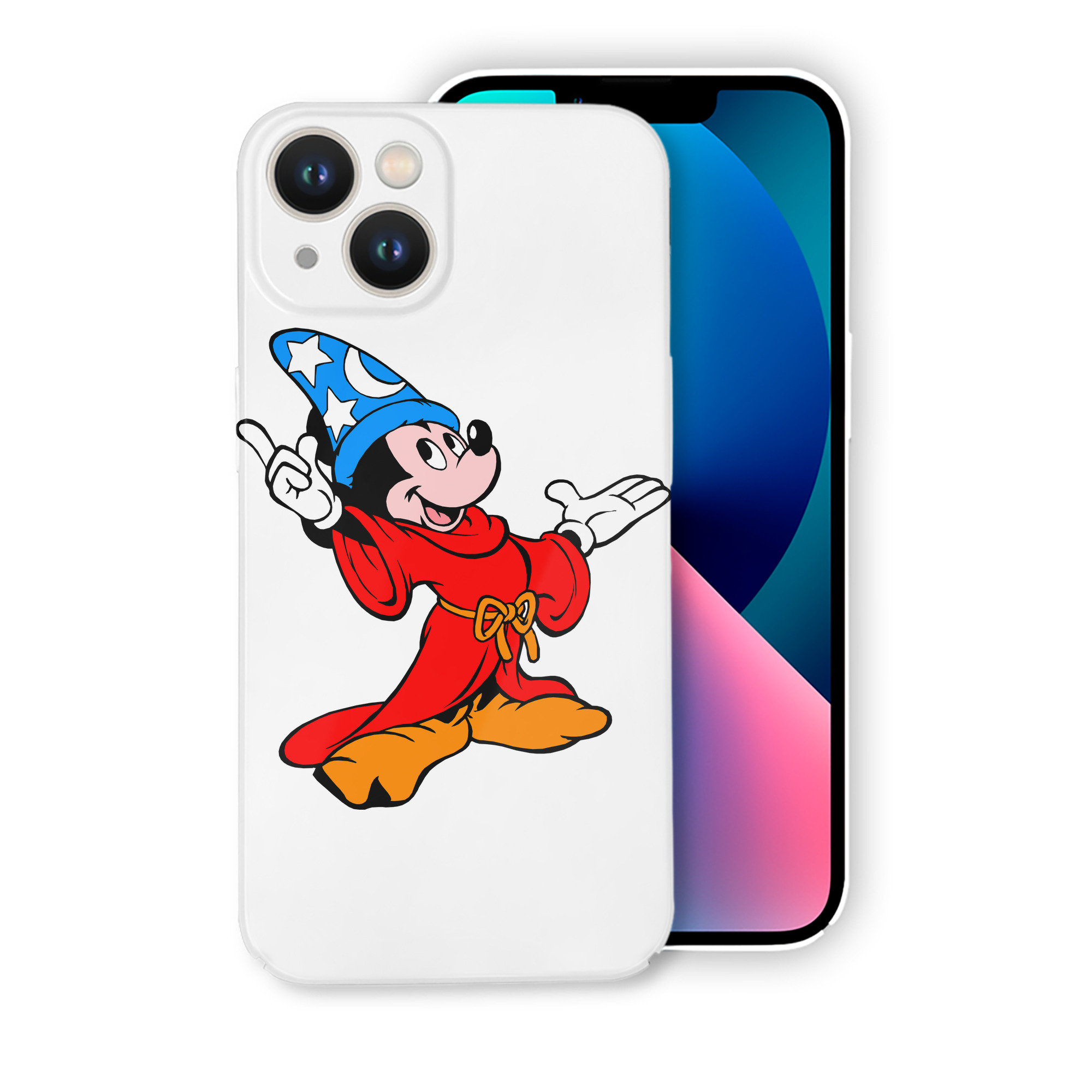 （画像用） ミッキーマウス Mickey Mouse 【iPhone 14シリーズ対応】ハードケース