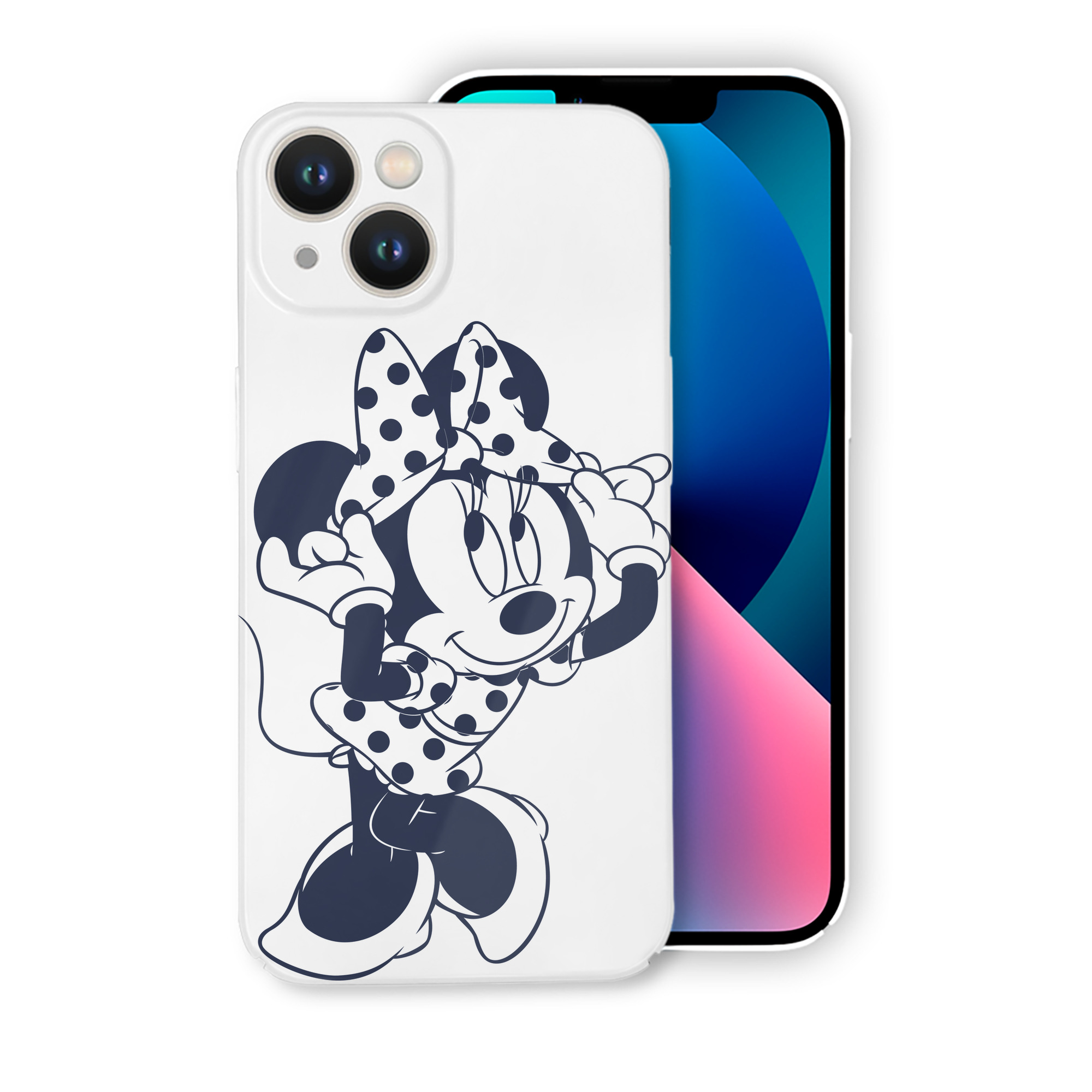 （画像用） ミッキーマウス Mickey Mouse 【iPhone 14シリーズ対応】ハードケース