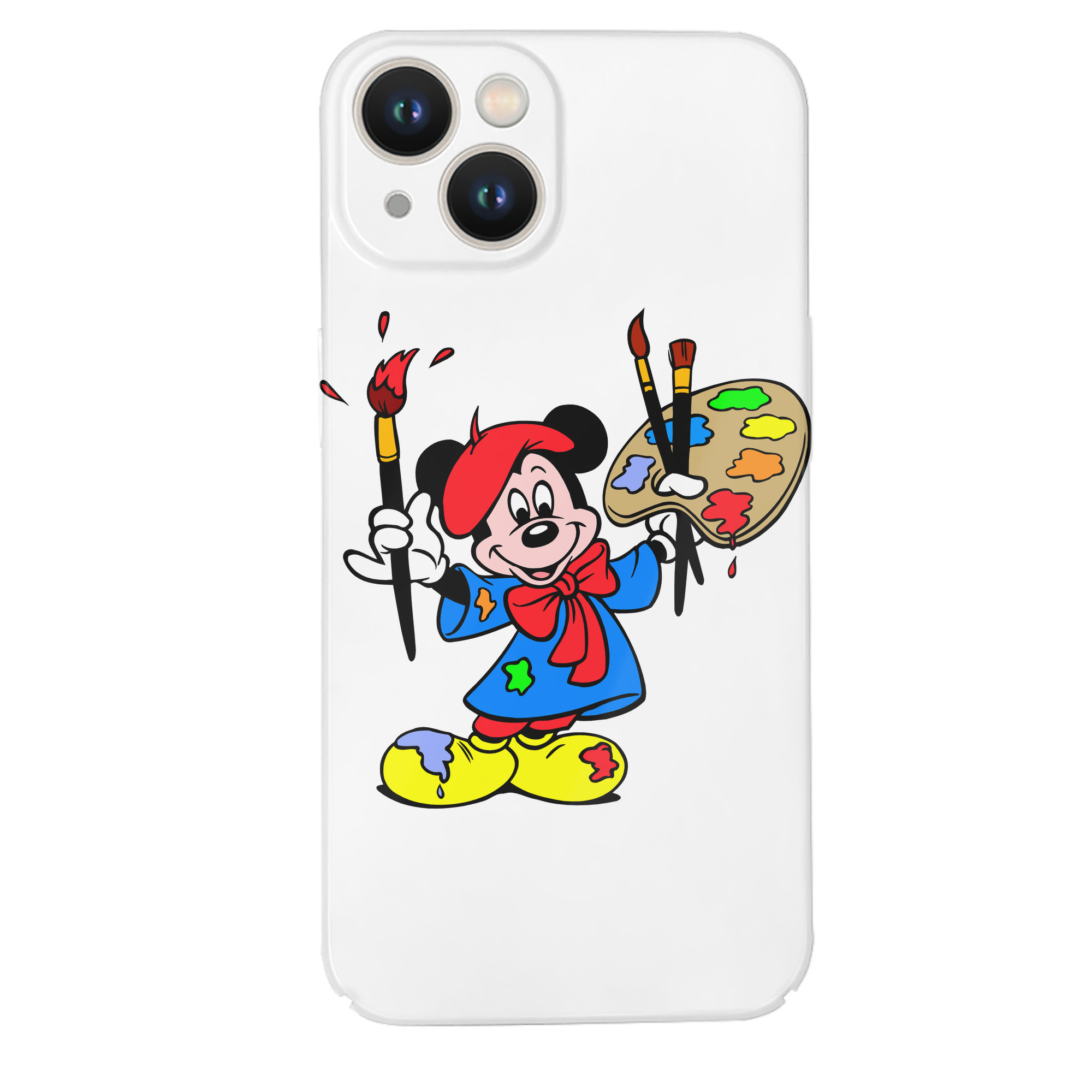 （画像用） ミッキーマウス Mickey Mouse 【iPhone 14シリーズ対応】ハードケース