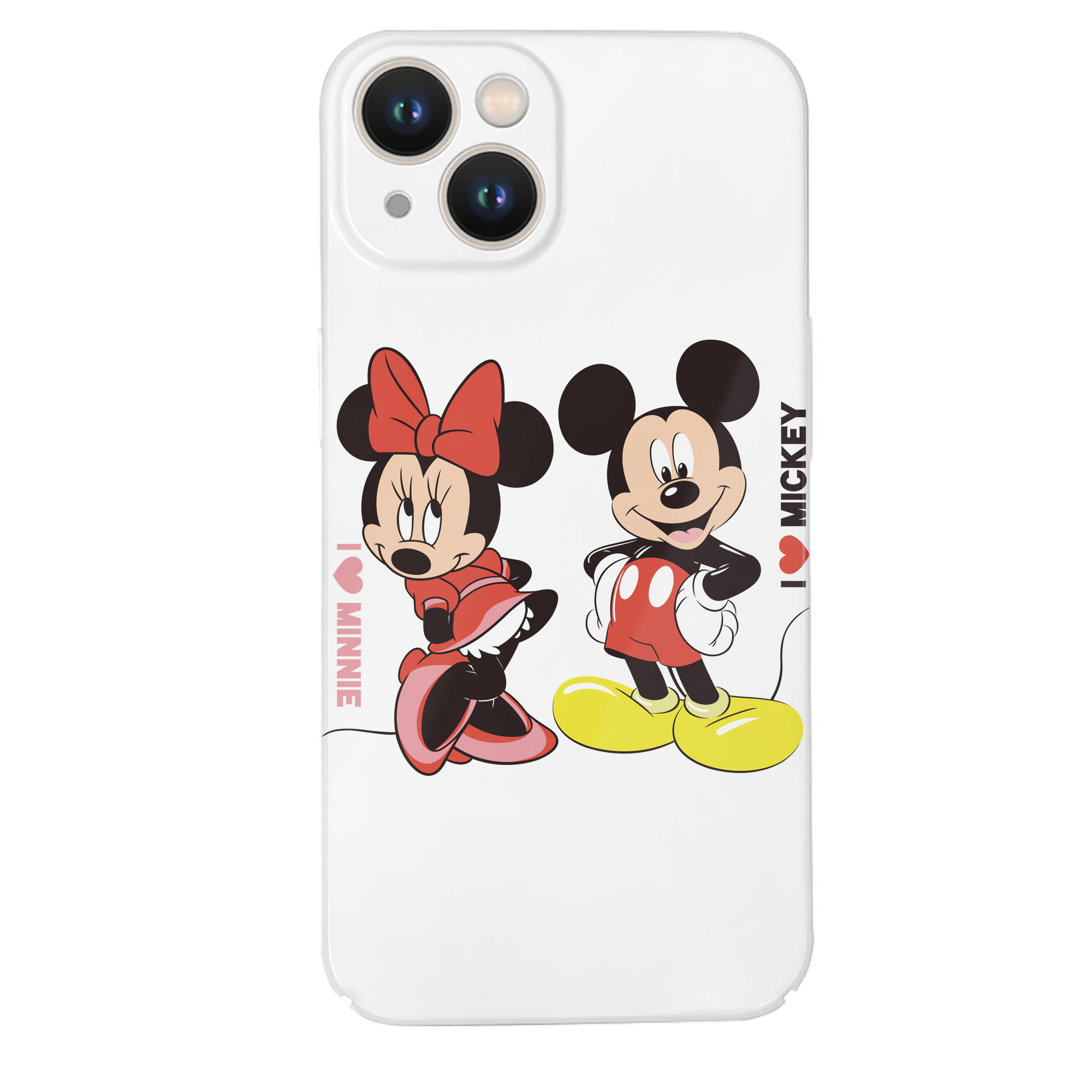 （画像用） ミッキーマウス Mickey Mouse 【iPhone 14シリーズ対応】ハードケース