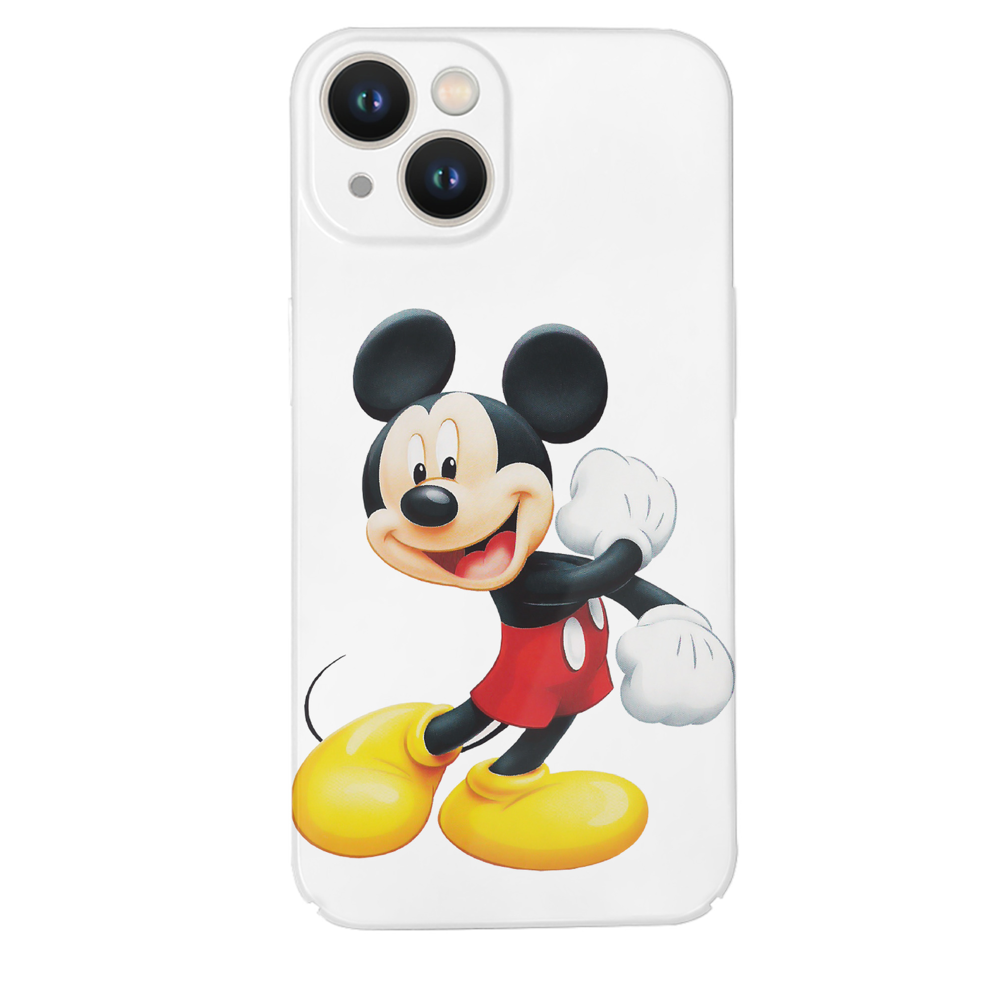 （画像用） ミッキーマウス Mickey Mouse 【iPhone 14シリーズ対応】ハードケース