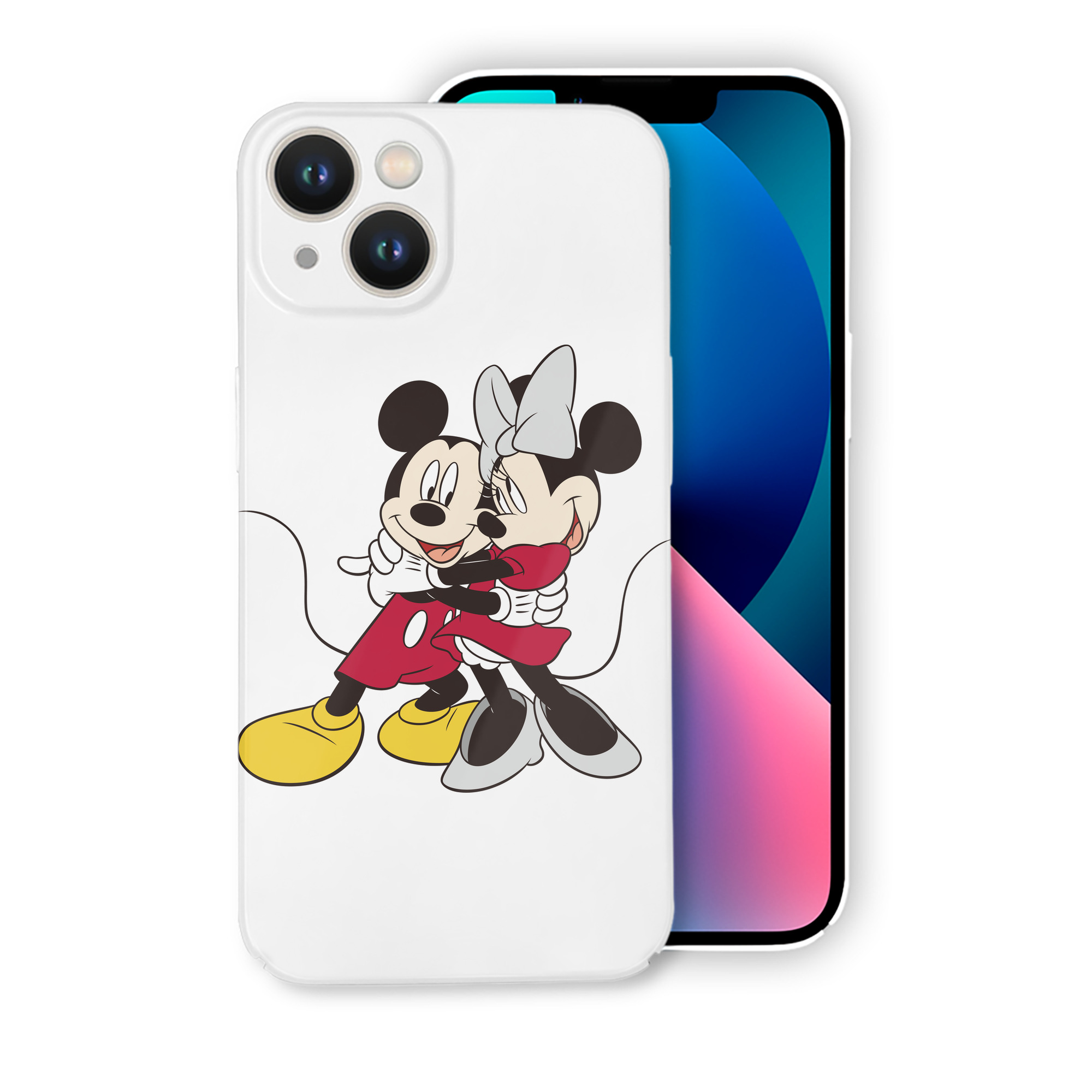 （画像用） ミッキーマウス Mickey Mouse 【iPhone 14シリーズ対応】ハードケース