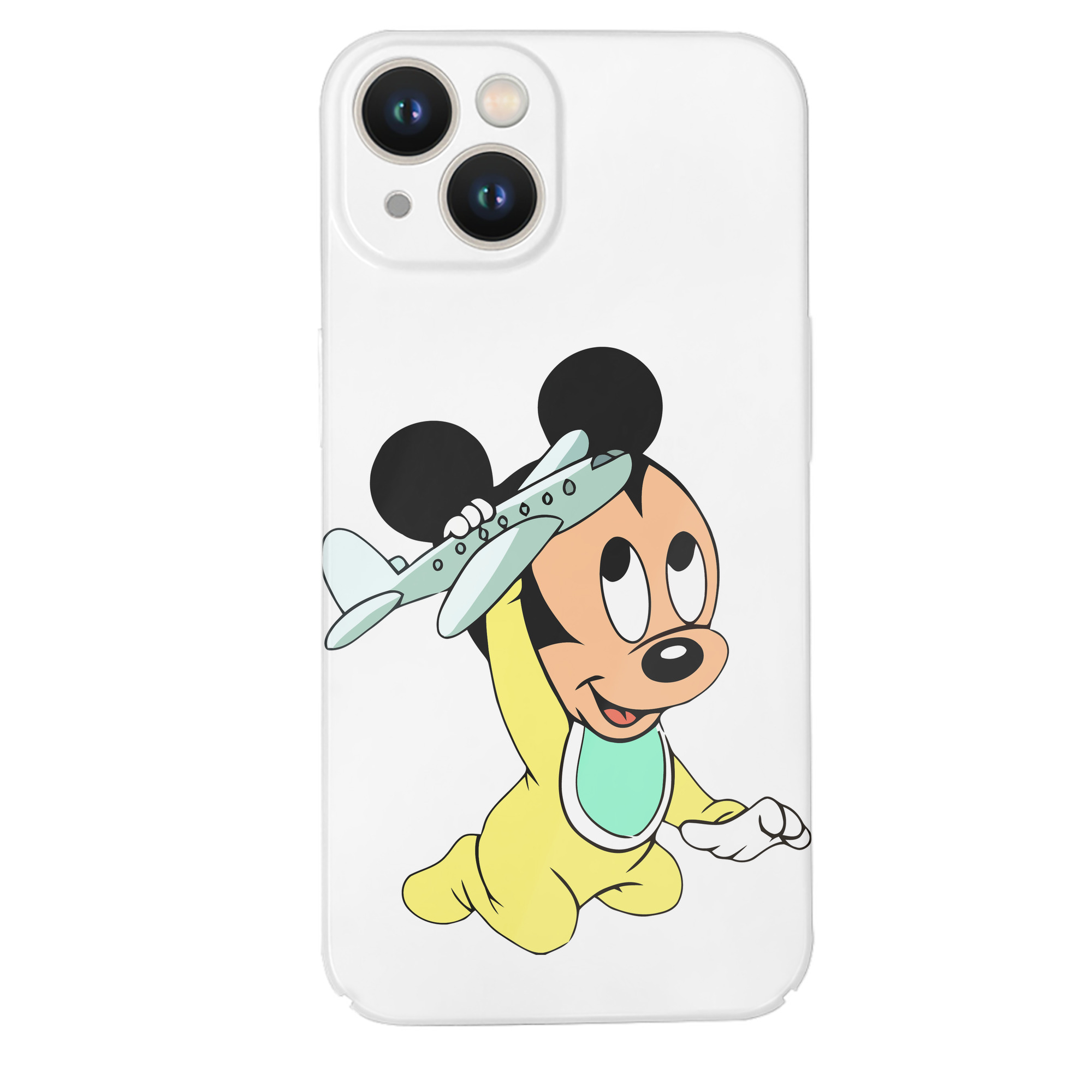 （画像用） ミッキーマウス Mickey Mouse 【iPhone 14シリーズ対応】ハードケース