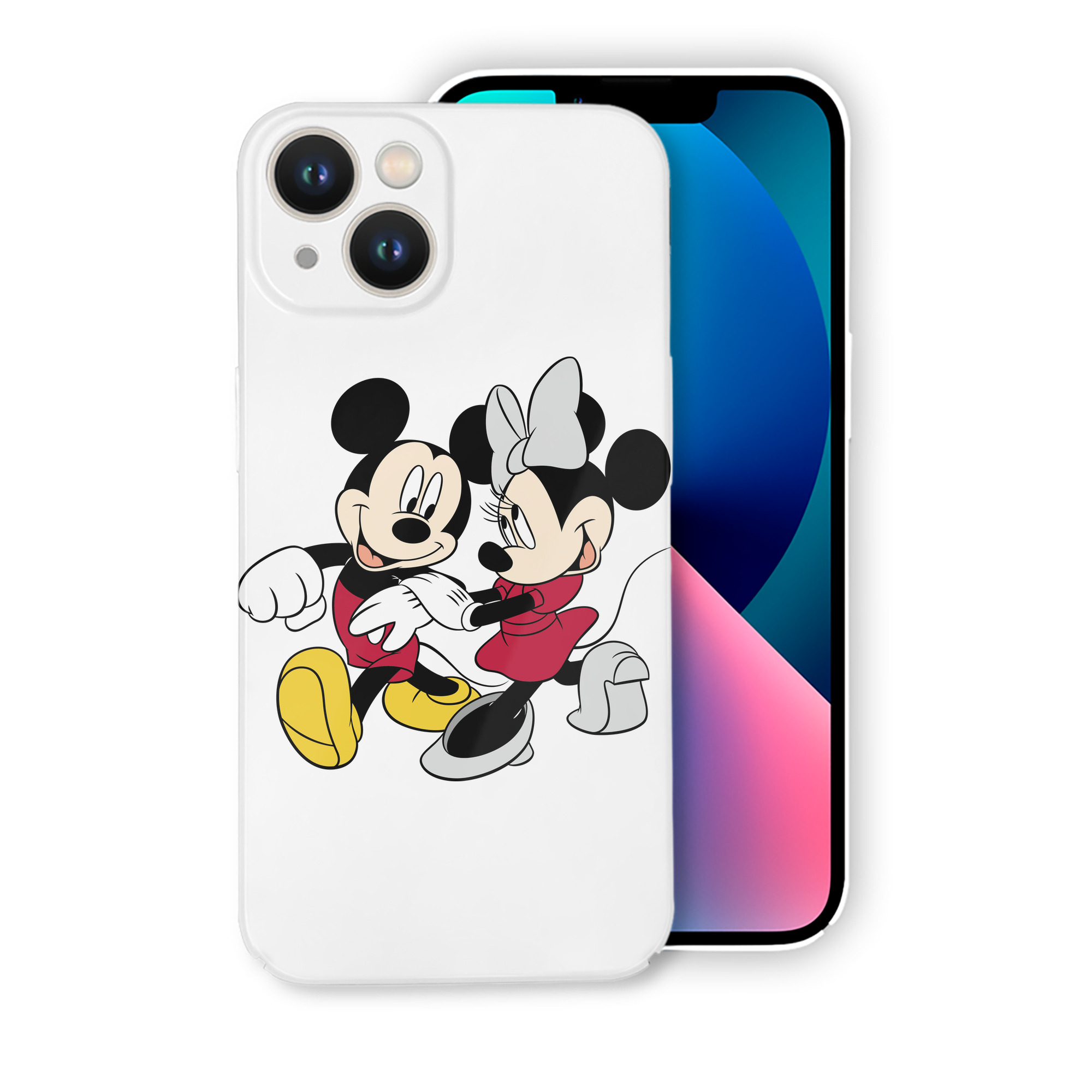 （画像用） ミッキーマウス Mickey Mouse 【iPhone 14シリーズ対応】ハードケース