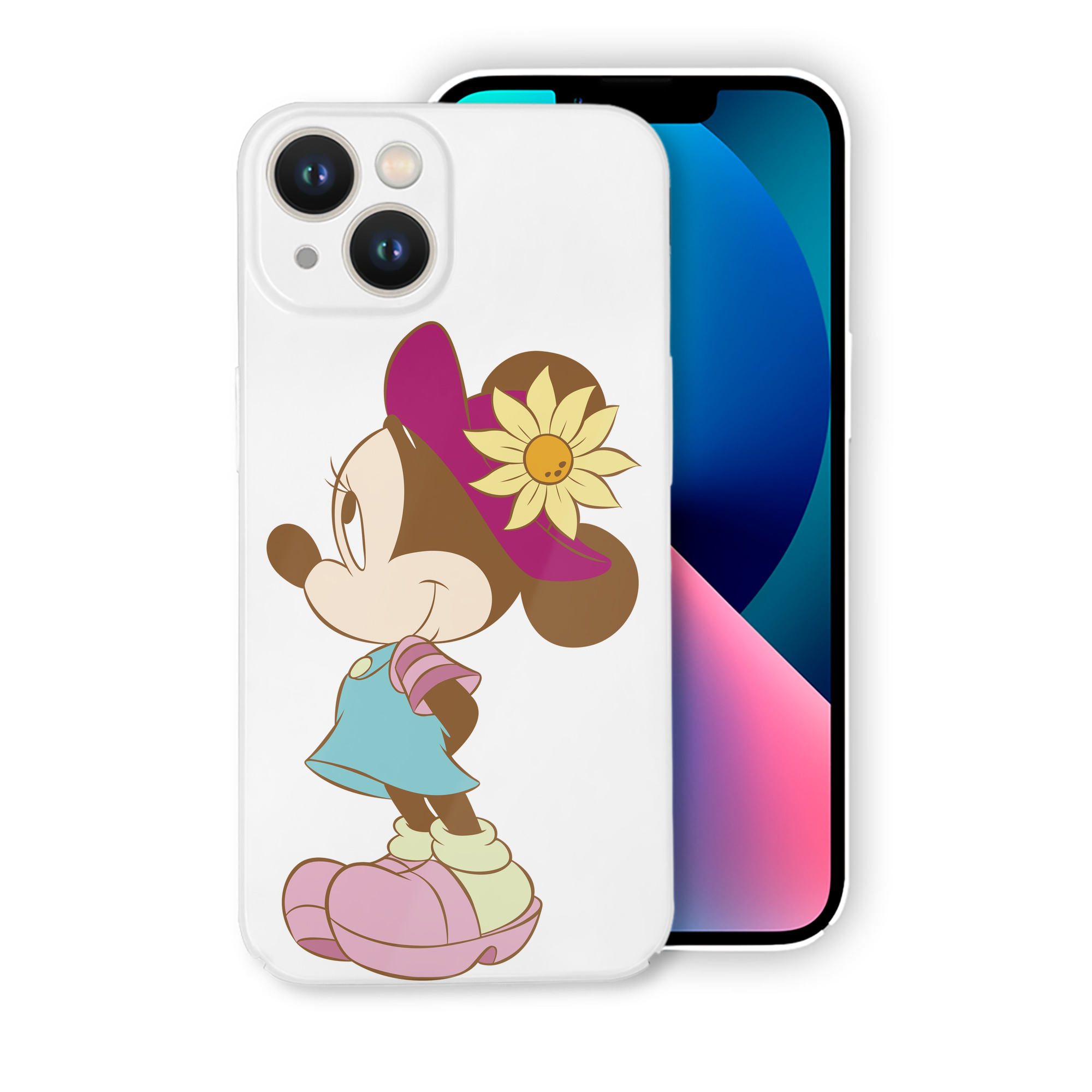 （画像用） ミッキーマウス Mickey Mouse 【iPhone 14シリーズ対応】ハードケース