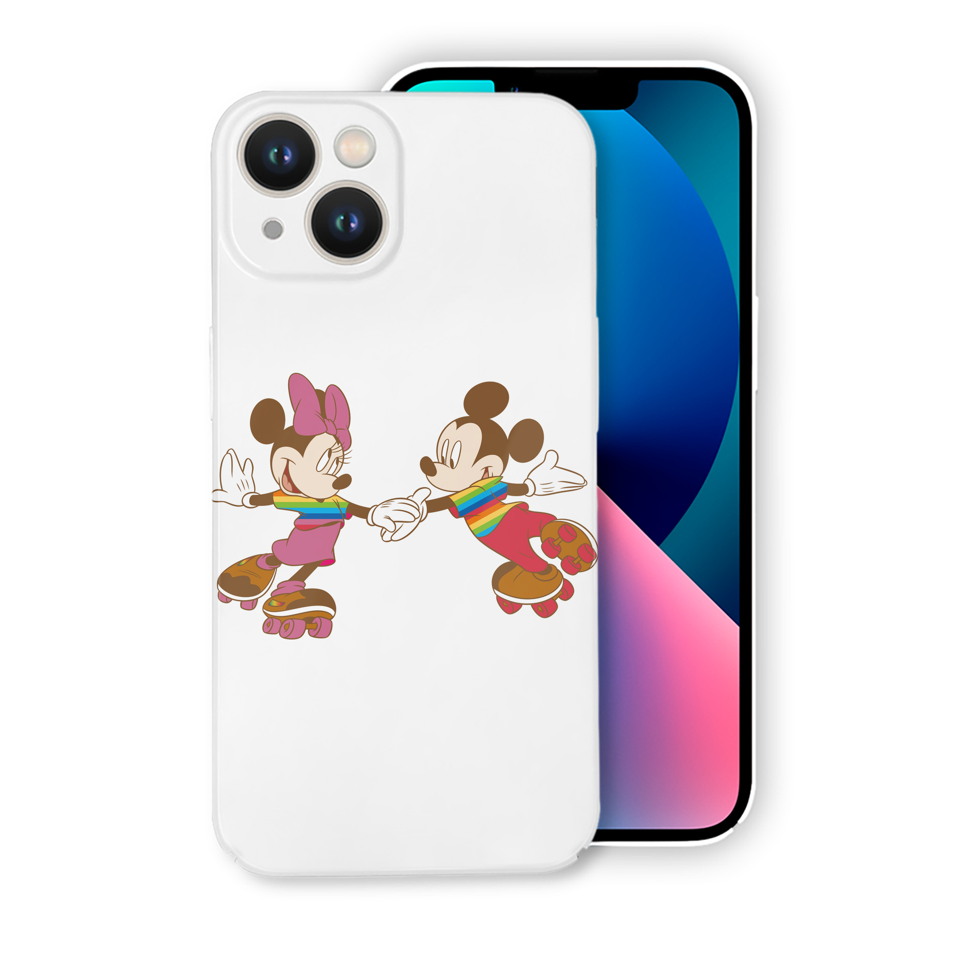 （画像用） ミッキーマウス Mickey Mouse 【iPhone 14シリーズ対応】ハードケース