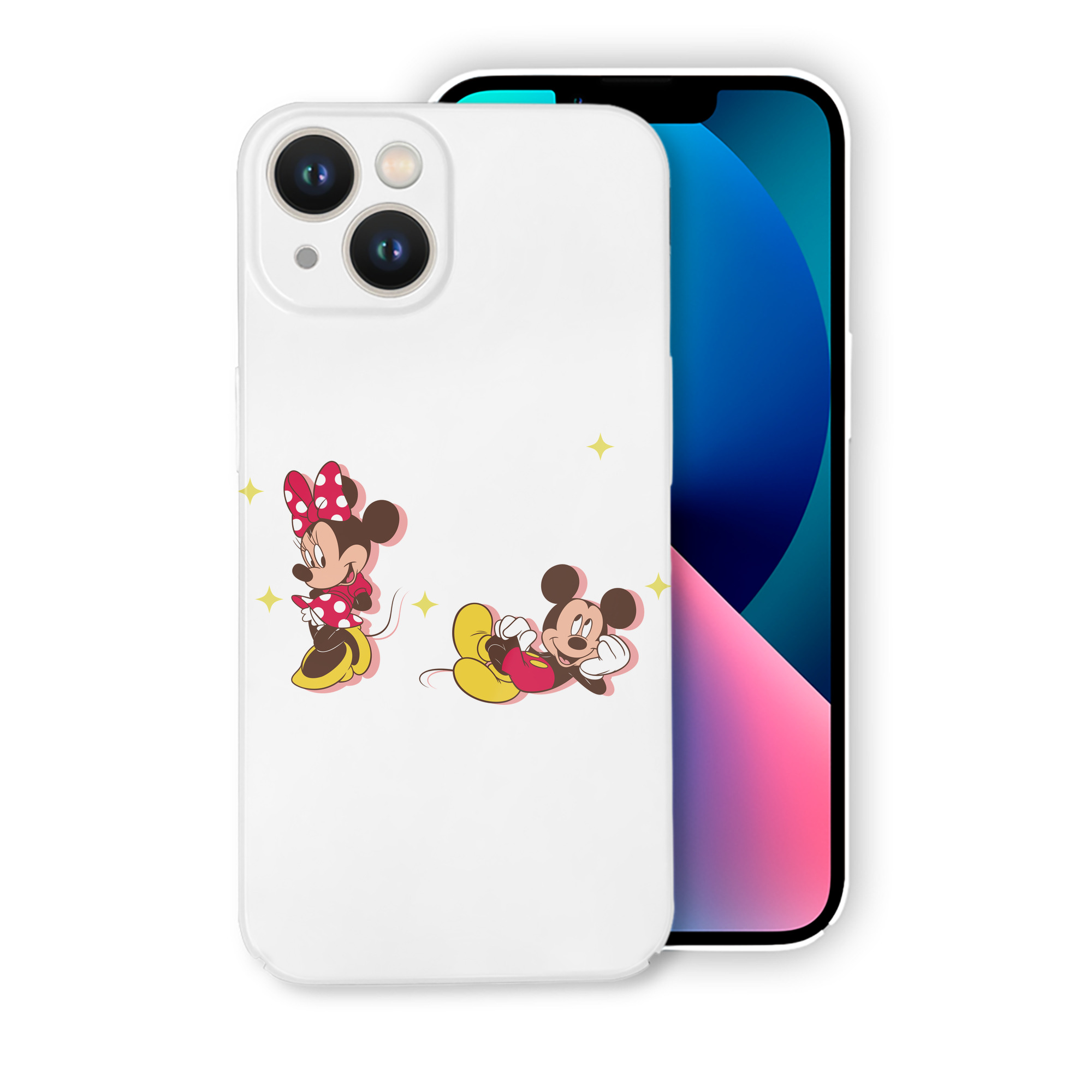 （画像用） ミッキーマウス Mickey Mouse 【iPhone 14シリーズ対応】ハードケース
