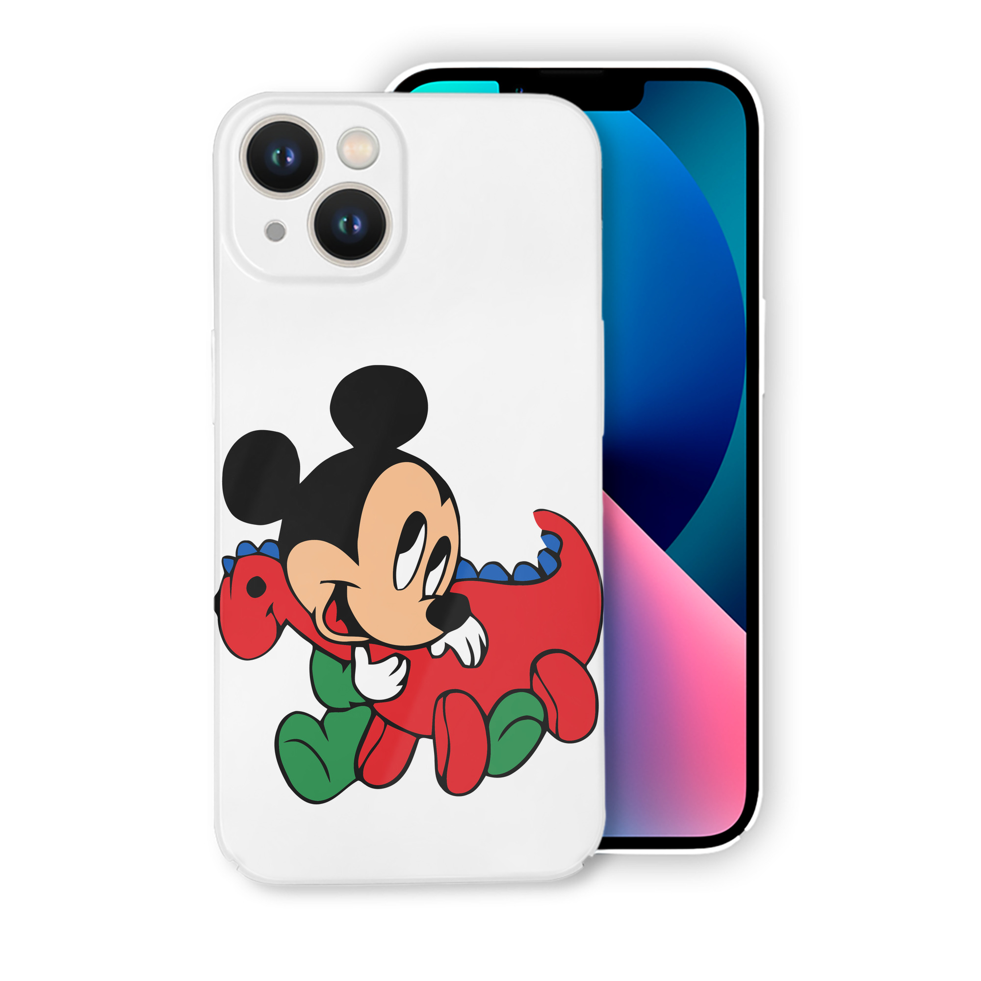 （画像用） ミッキーマウス Mickey Mouse 【iPhone 14シリーズ対応】ハードケース