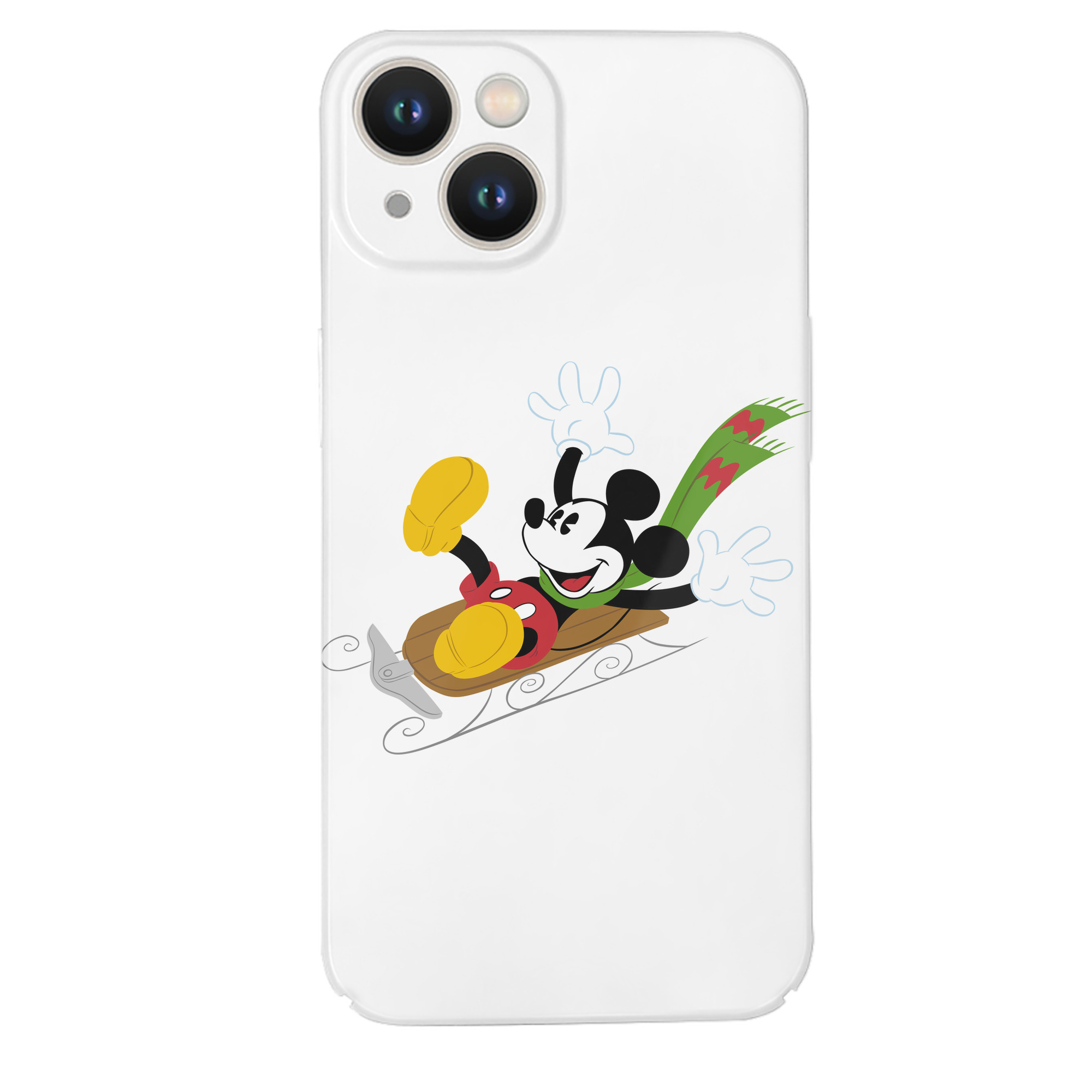 （画像用） ミッキーマウス Mickey Mouse 【iPhone 14シリーズ対応】ハードケース