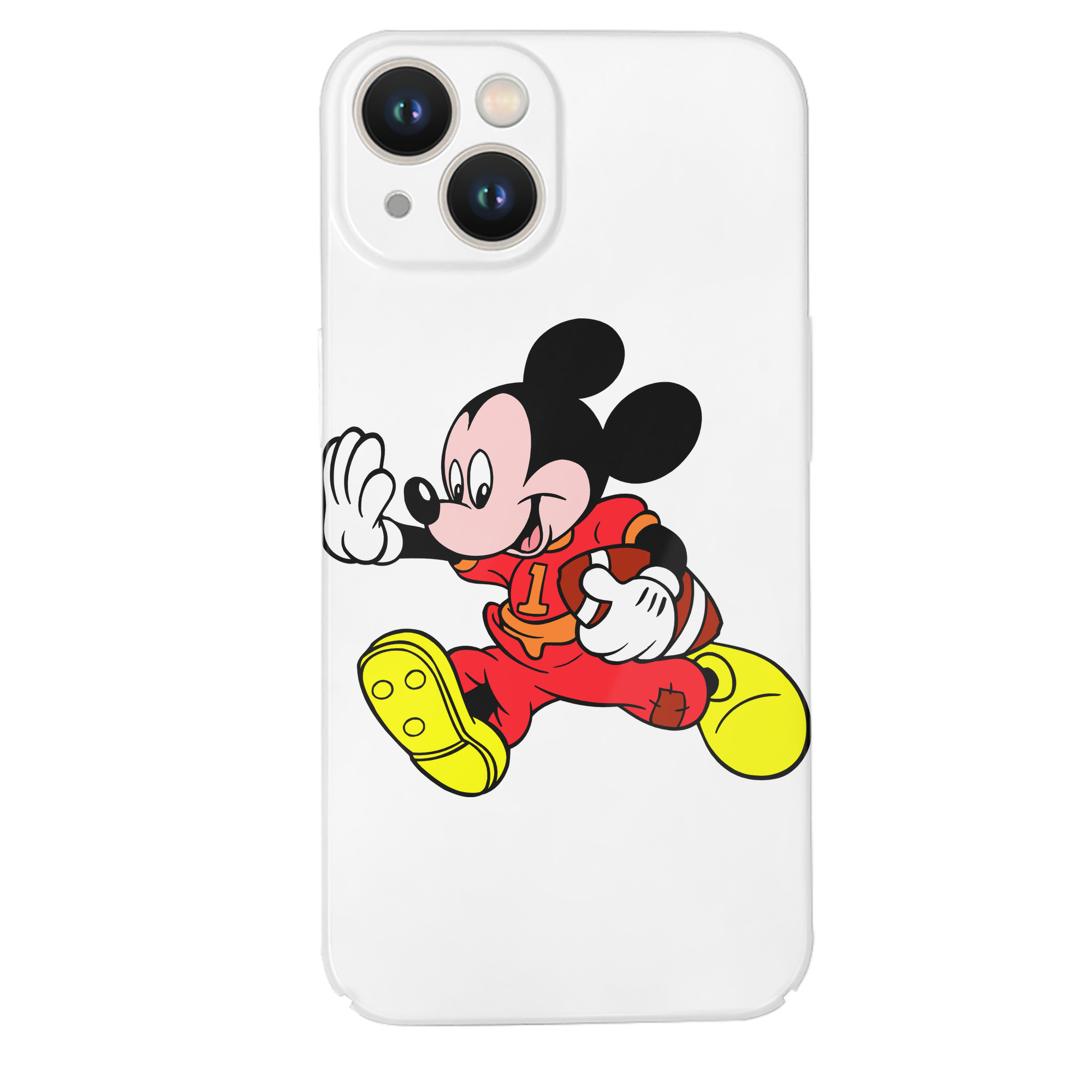 （画像用） ミッキーマウス Mickey Mouse 【iPhone 14シリーズ対応】ハードケース