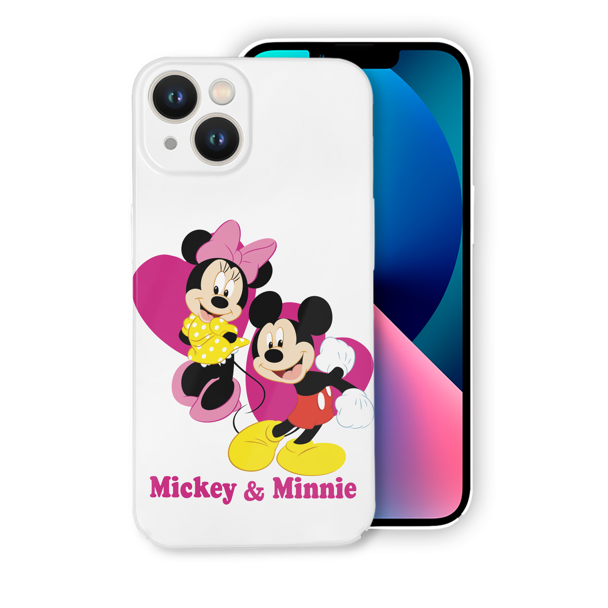 （画像用） ミッキーマウス Mickey Mouse 【iPhone 14シリーズ対応】ハードケース