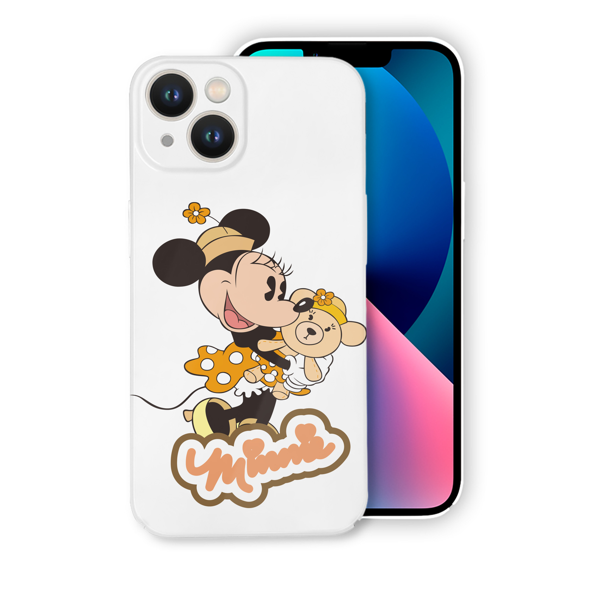 （画像用） ミッキーマウス Mickey Mouse 【iPhone 14シリーズ対応】ハードケース
