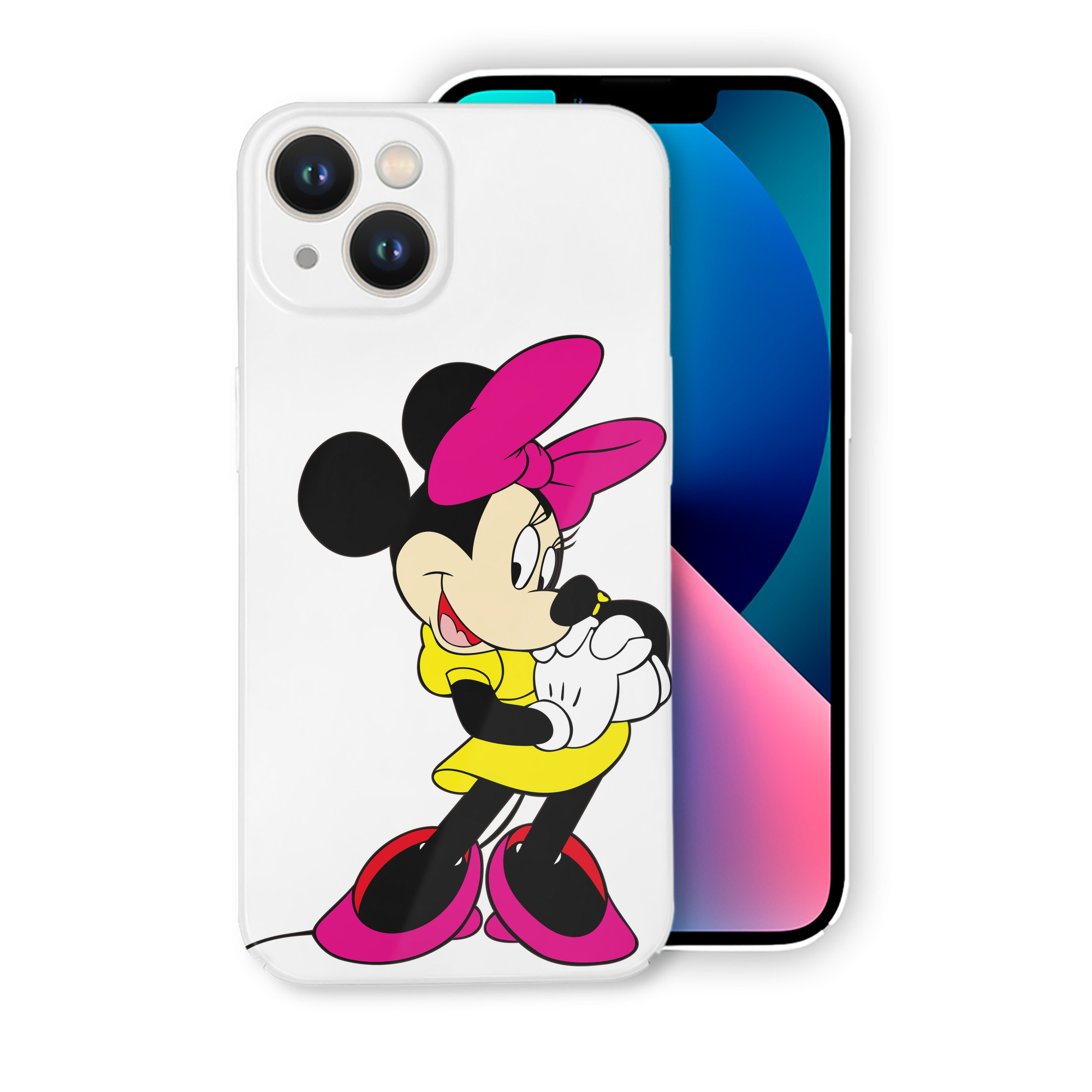 （画像用） ミッキーマウス Mickey Mouse 【iPhone 14シリーズ対応】ハードケース