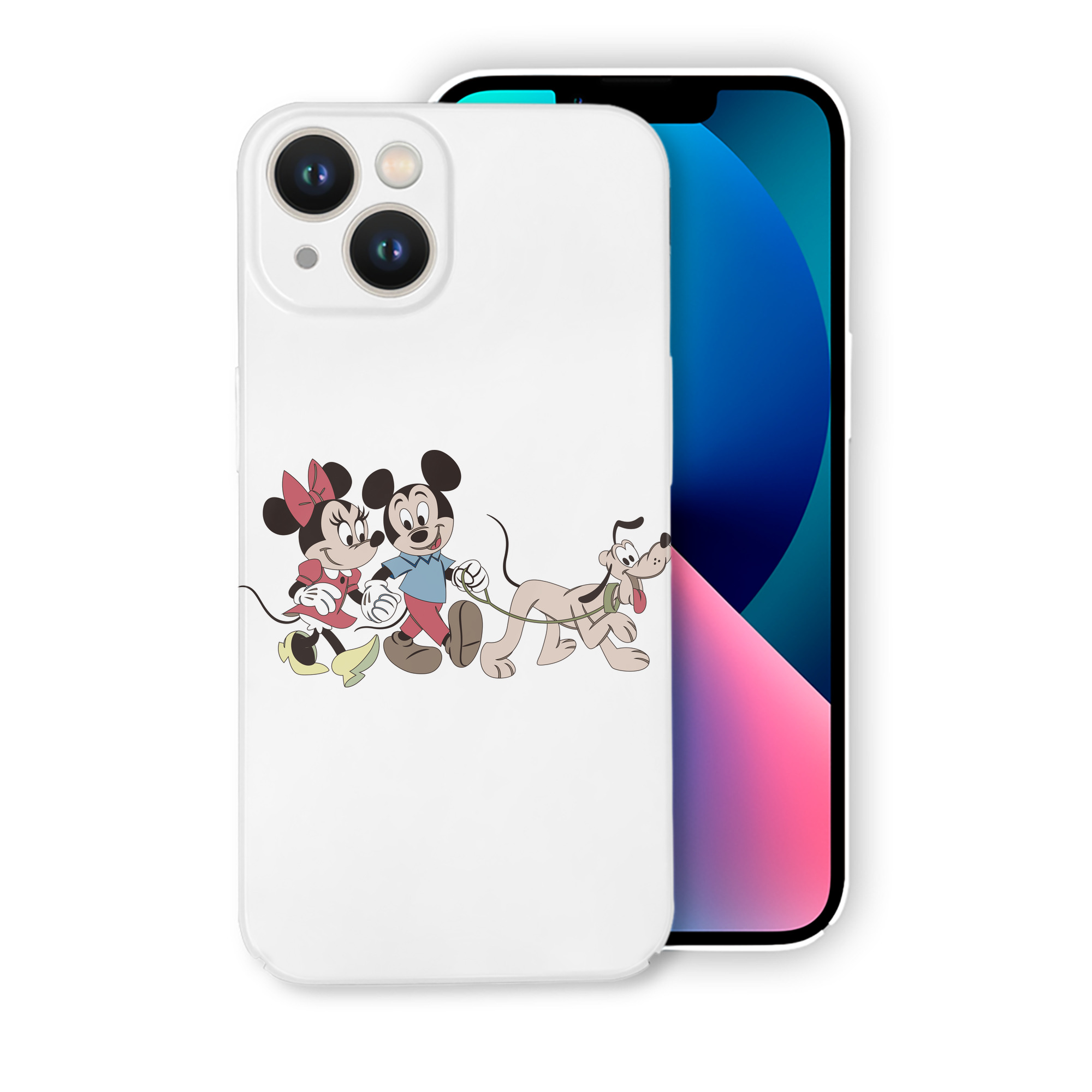（画像用） ミッキーマウス Mickey Mouse 【iPhone 14シリーズ対応】ハードケース