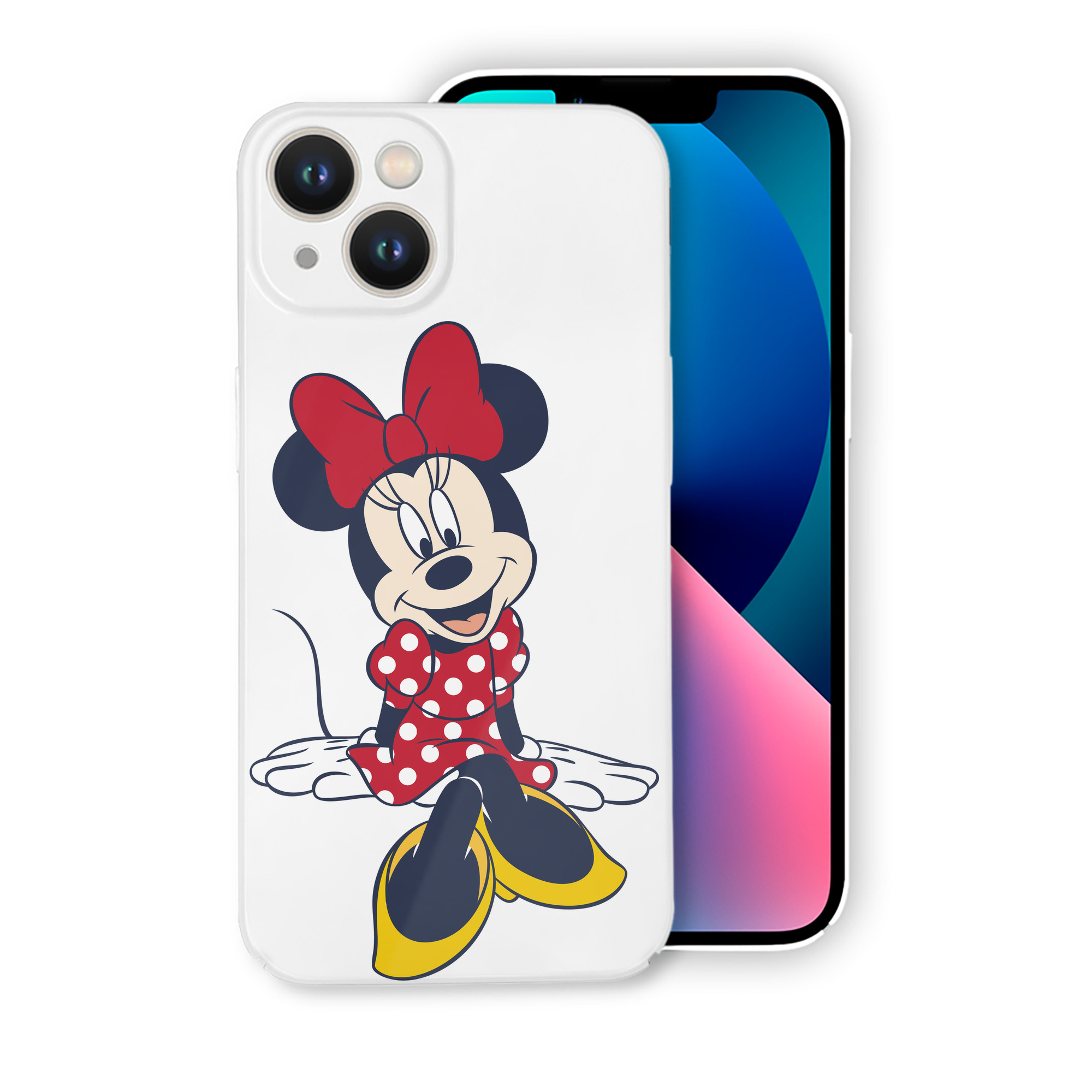 （画像用） ミッキーマウス Mickey Mouse 【iPhone 14シリーズ対応】ハードケース