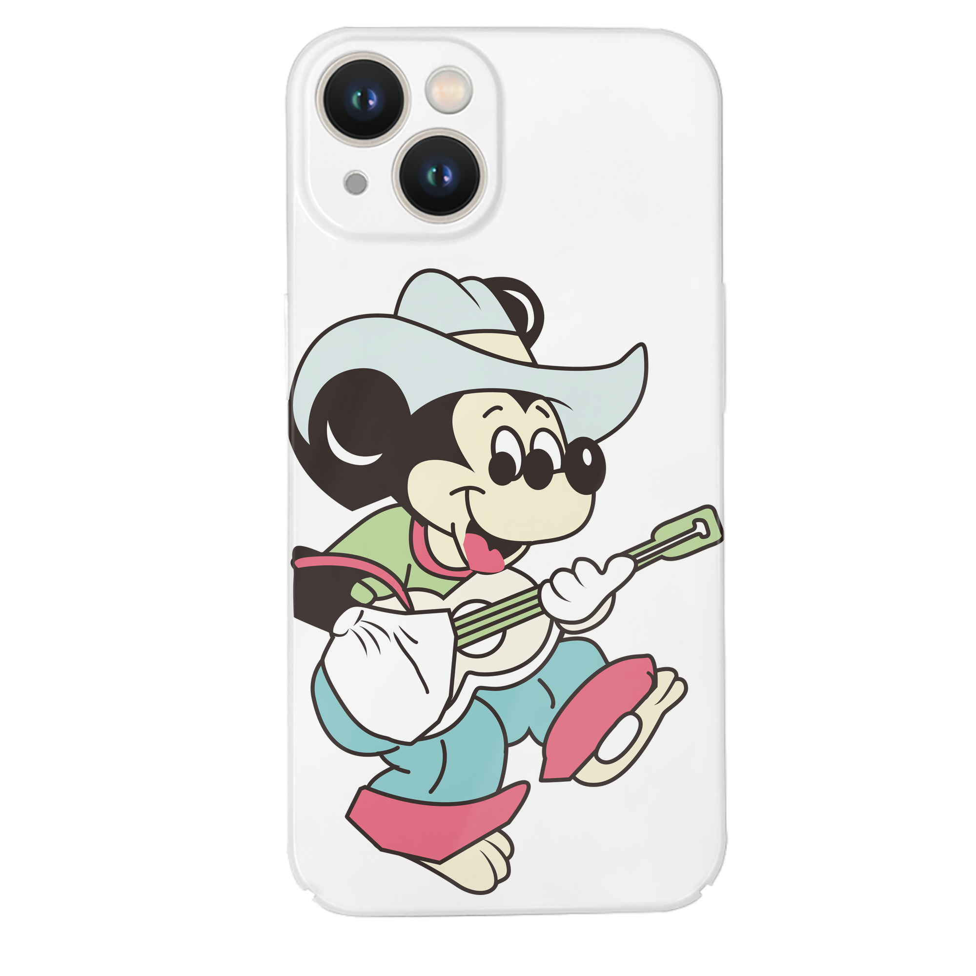 （画像用） ミッキーマウス Mickey Mouse 【iPhone 14シリーズ対応】ハードケース