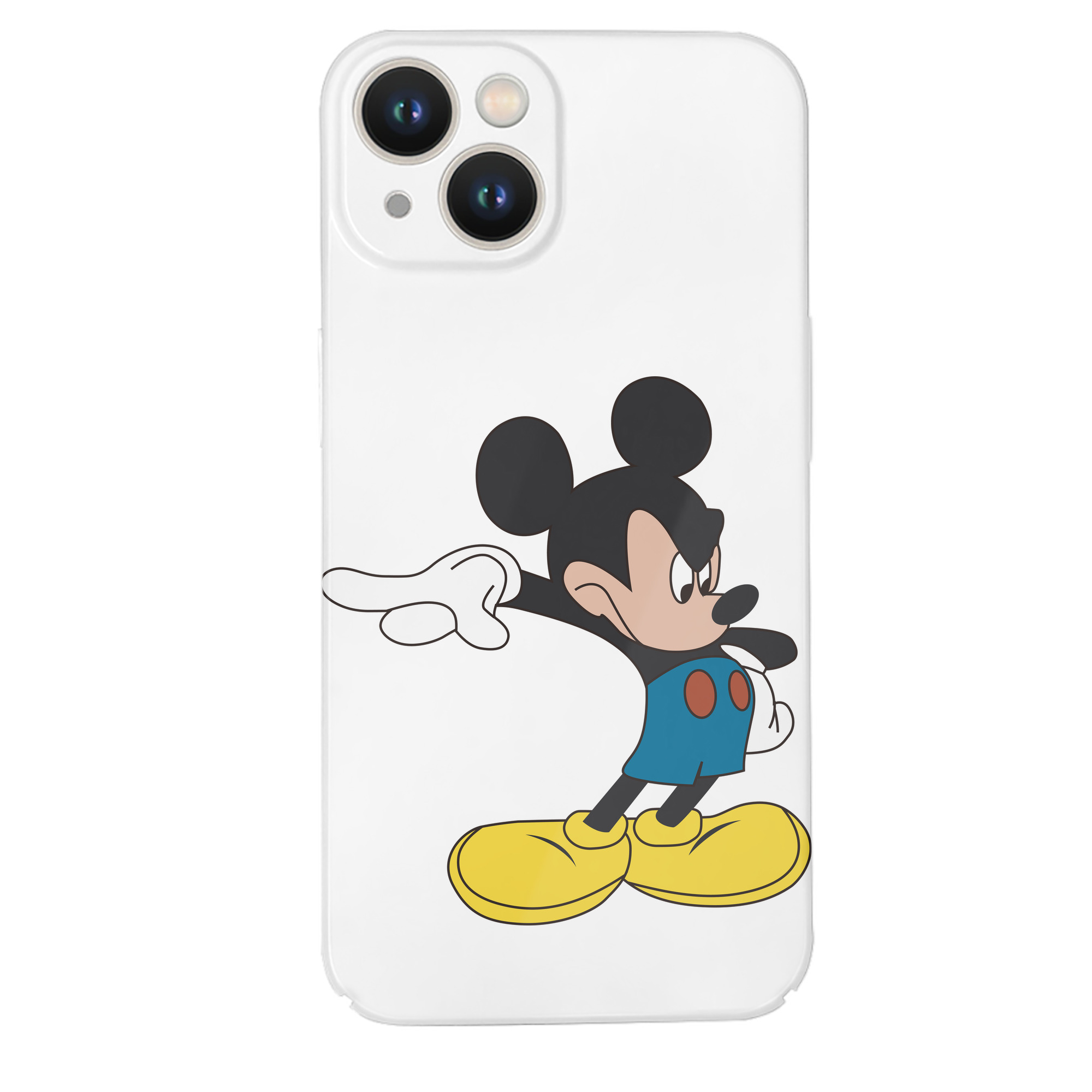 （画像用） ミッキーマウス Mickey Mouse 【iPhone 14シリーズ対応】ハードケース