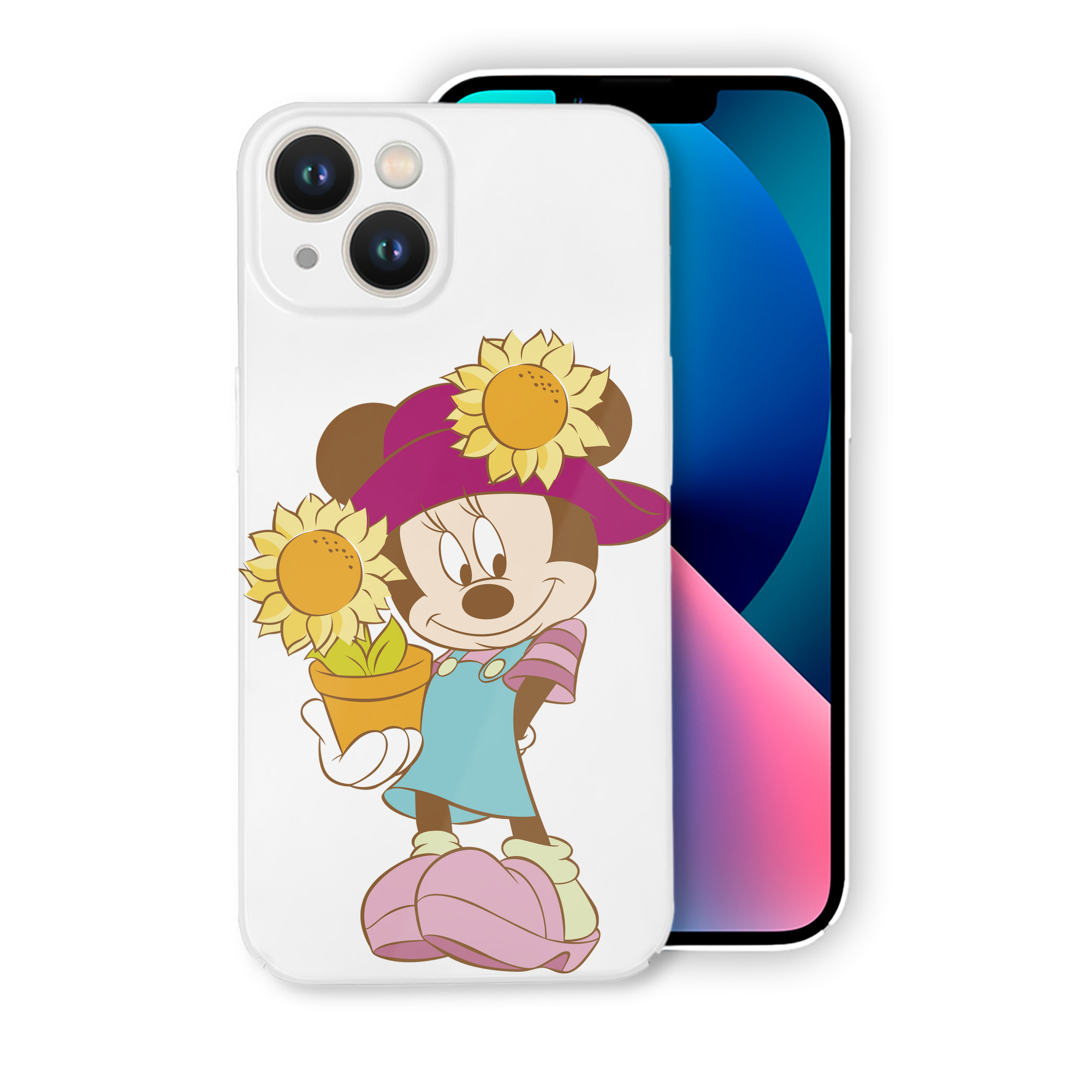 （画像用） ミッキーマウス Mickey Mouse 【iPhone 14シリーズ対応】ハードケース