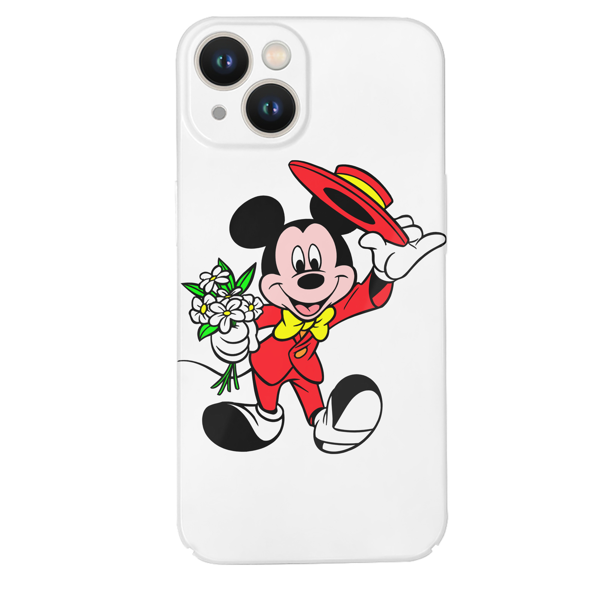 （画像用） ミッキーマウス Mickey Mouse 【iPhone 14シリーズ対応】ハードケース