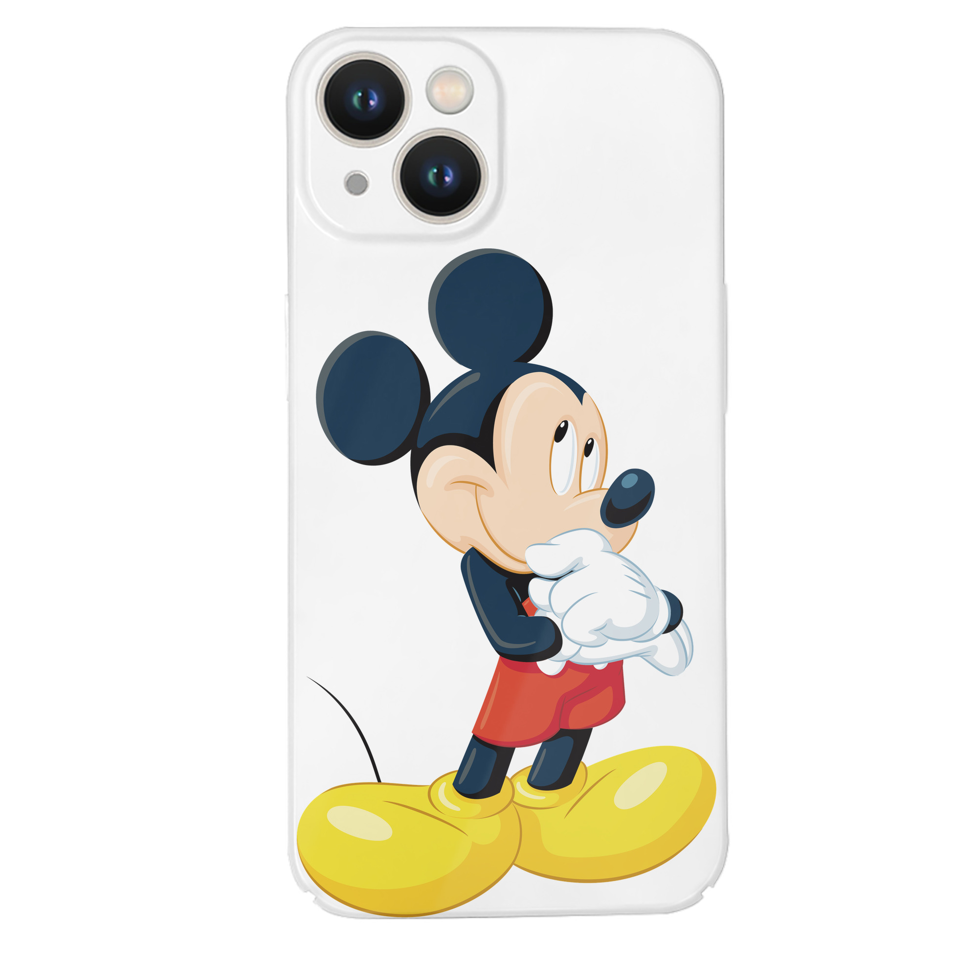 （画像用） ミッキーマウス Mickey Mouse 【iPhone 14シリーズ対応】ハードケース