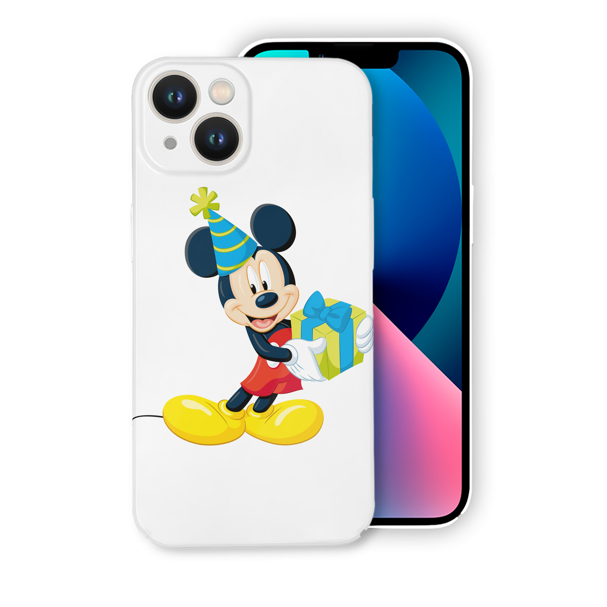 （画像用） ミッキーマウス Mickey Mouse 【iPhone 14シリーズ対応】ハードケース
