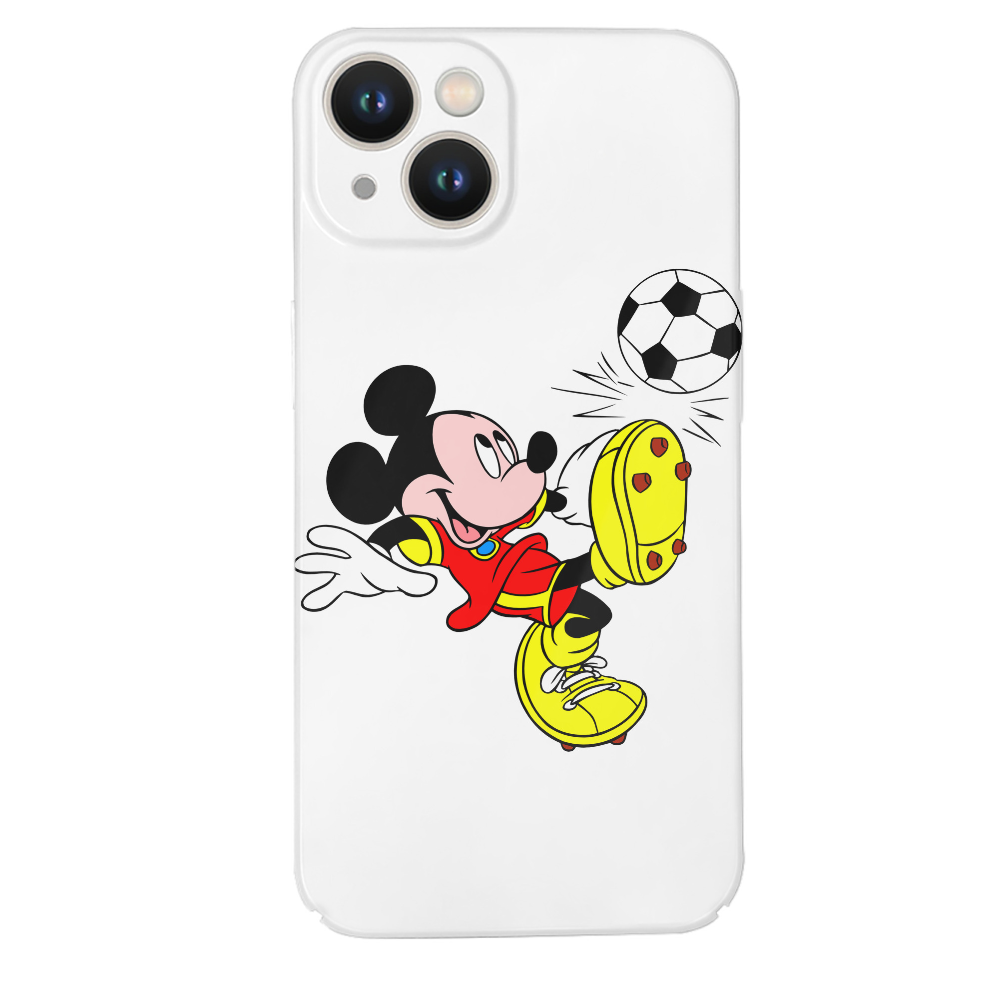（画像用） ミッキーマウス Mickey Mouse 【iPhone 14シリーズ対応】ハードケース