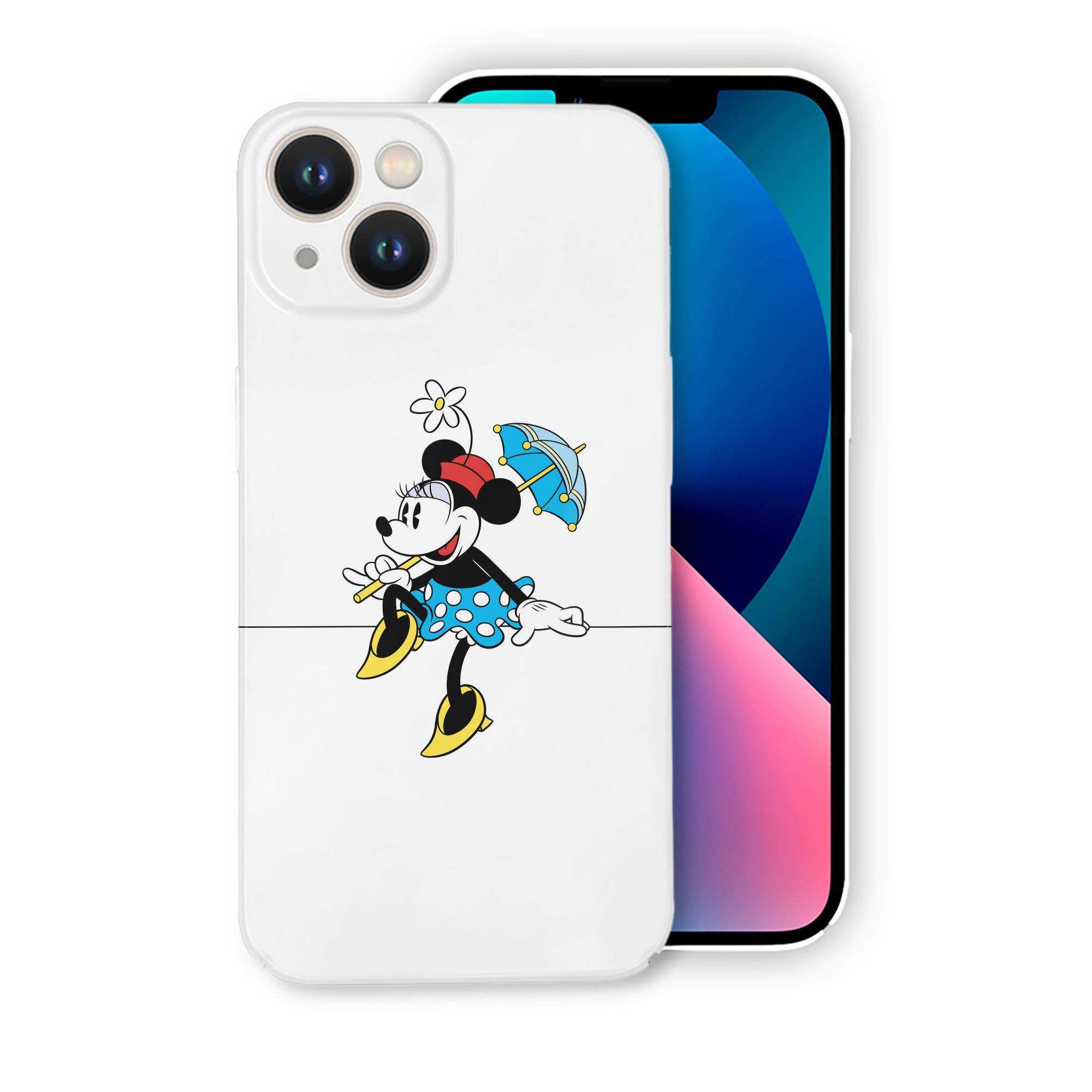 （画像用） ミッキーマウス Mickey Mouse 【iPhone 14シリーズ対応】ハードケース