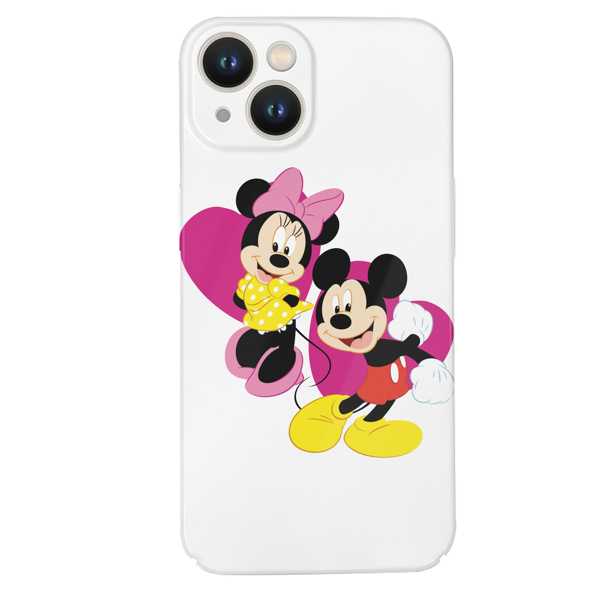 （画像用） ミッキーマウス Mickey Mouse 【iPhone 14シリーズ対応】ハードケース