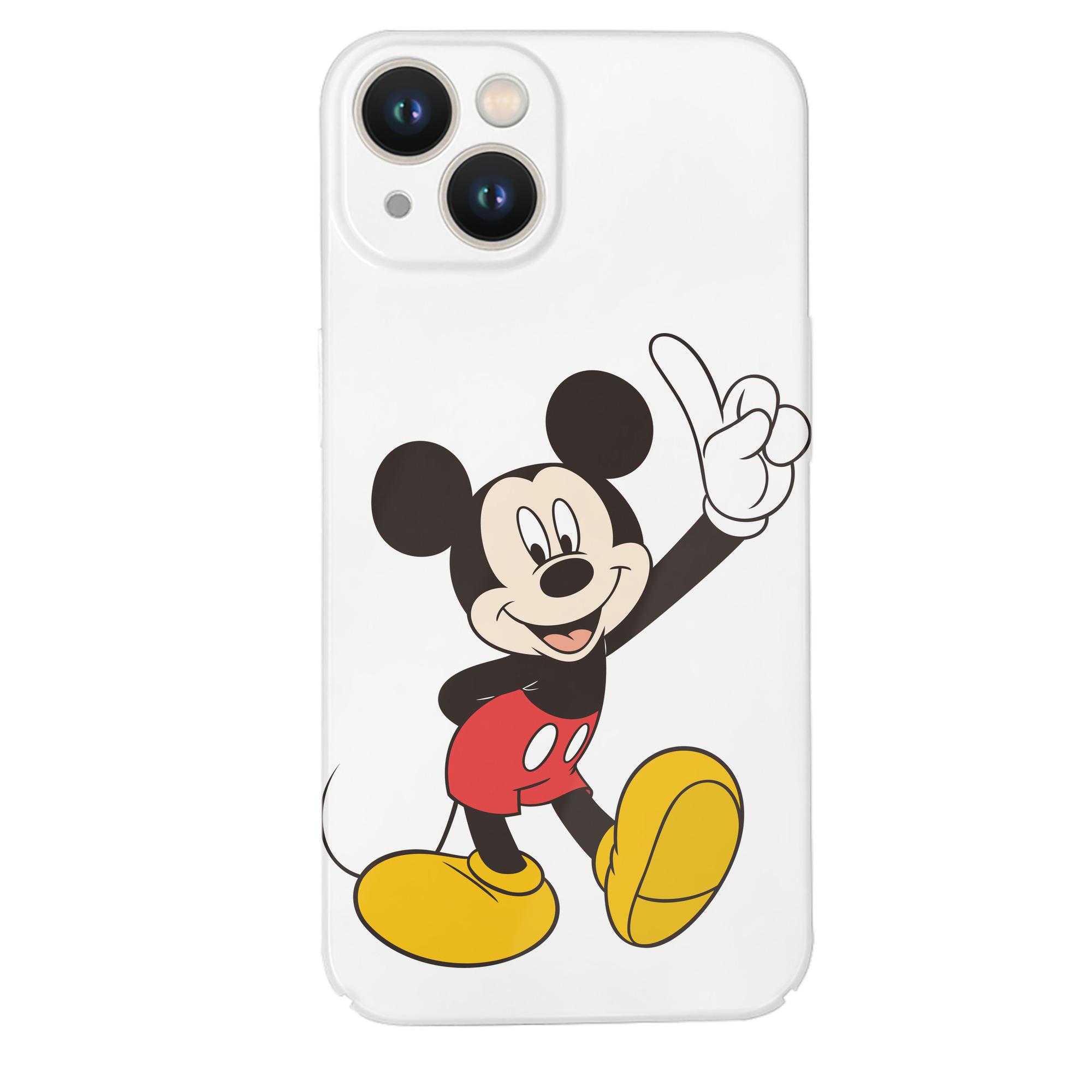 （画像用） ミッキーマウス Mickey Mouse 【iPhone 14シリーズ対応】ハードケース